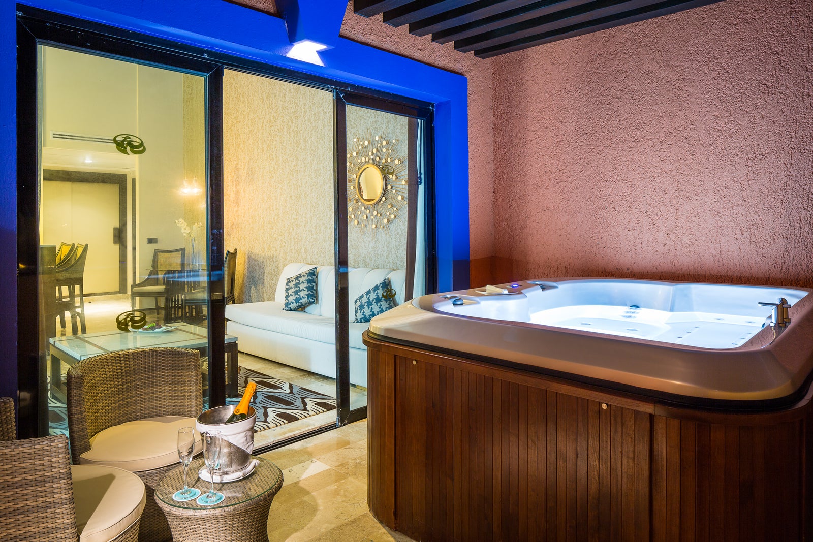 Grand Palladium Riviera, México, Riviera Maya, habitación, habitaciones, cuarto, estancia, master suite colonial, Master Suite Colonial, terraza, jacuzzi, extras