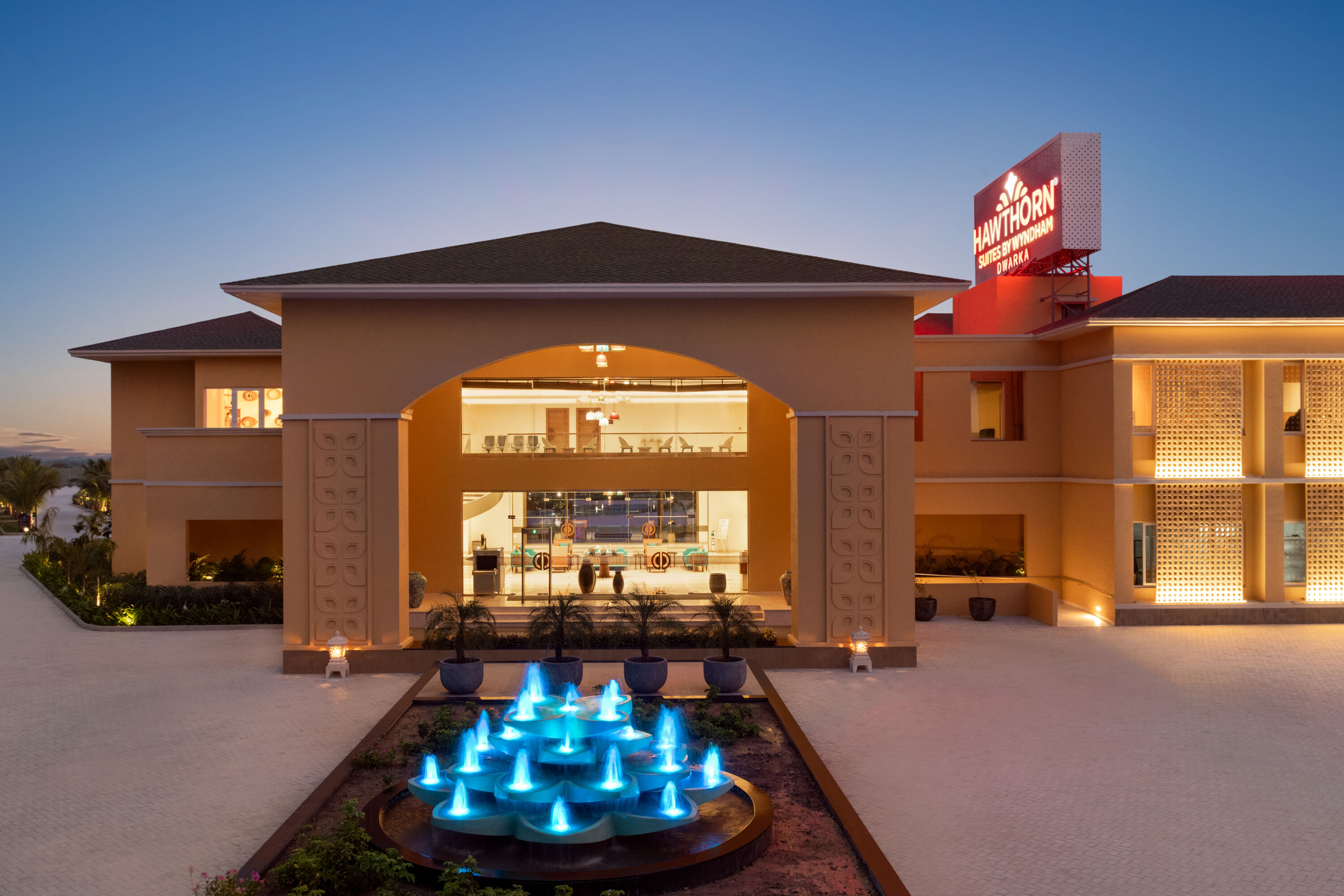 Exterior of Hawthorn Suites by Wyndham Dwarka hotel in Dwarka, Other than US/Canada