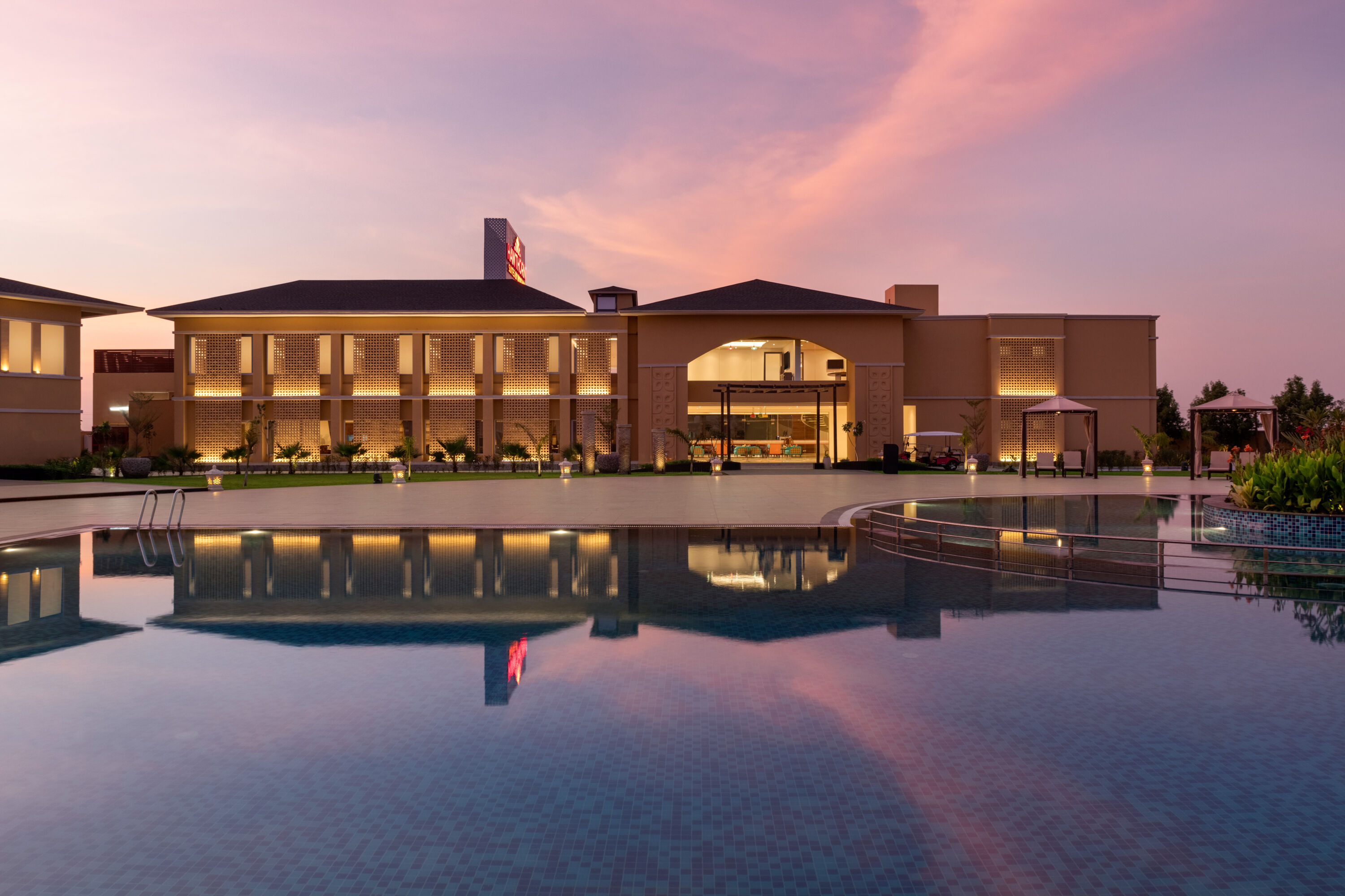 Family pool at the Hawthorn Suites by Wyndham Dwarka in Dwarka, Other than US/Canada