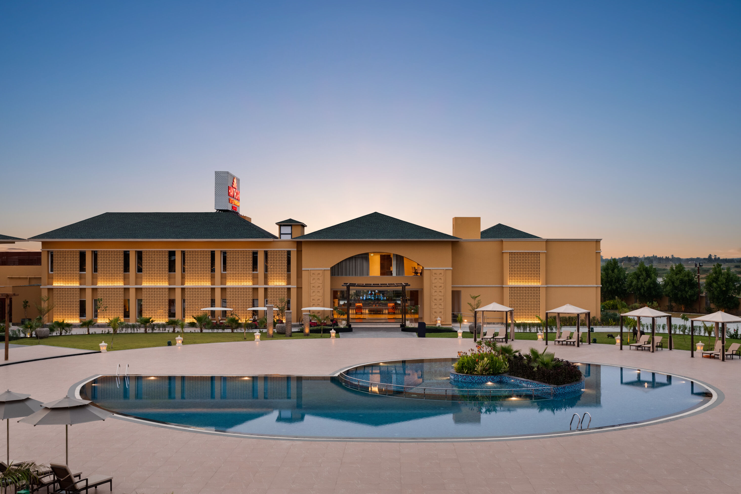 Family pool at the Hawthorn Suites by Wyndham Dwarka in Dwarka, Other than US/Canada