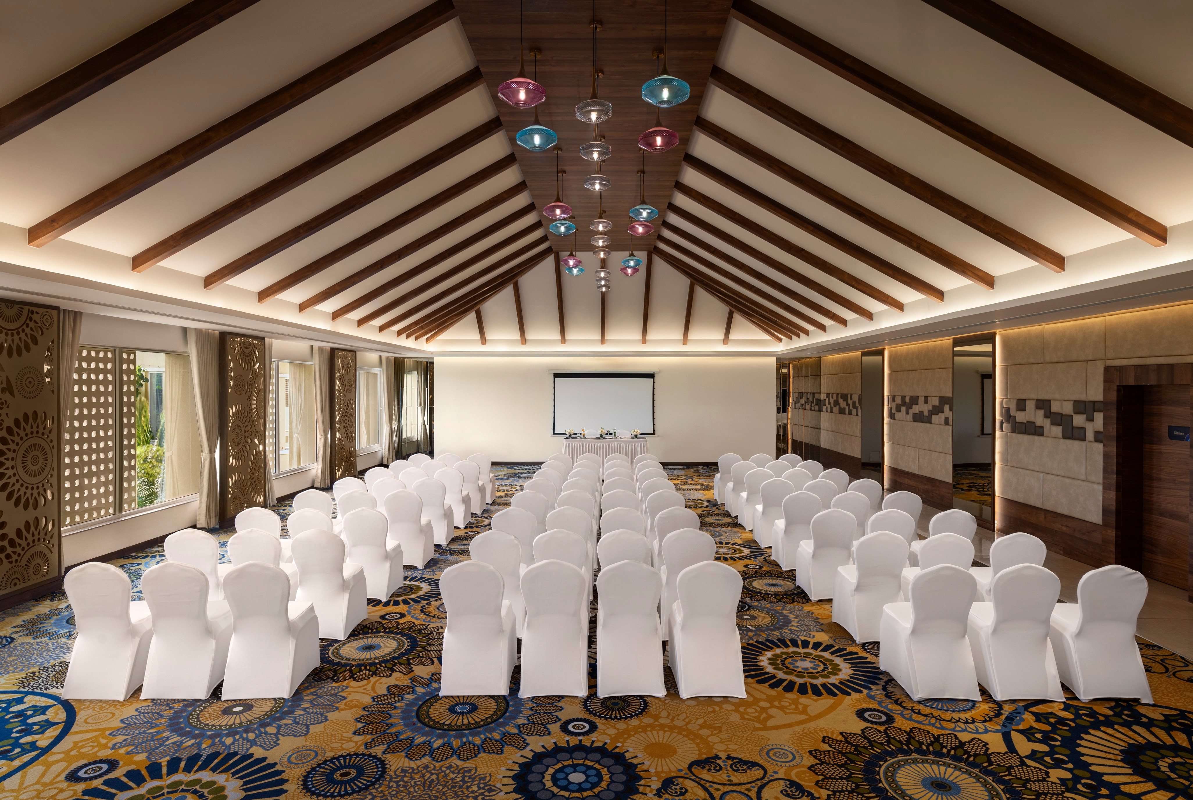 Meeting room at Hawthorn Suites by Wyndham Dwarka in Dwarka, Other than US/Canada