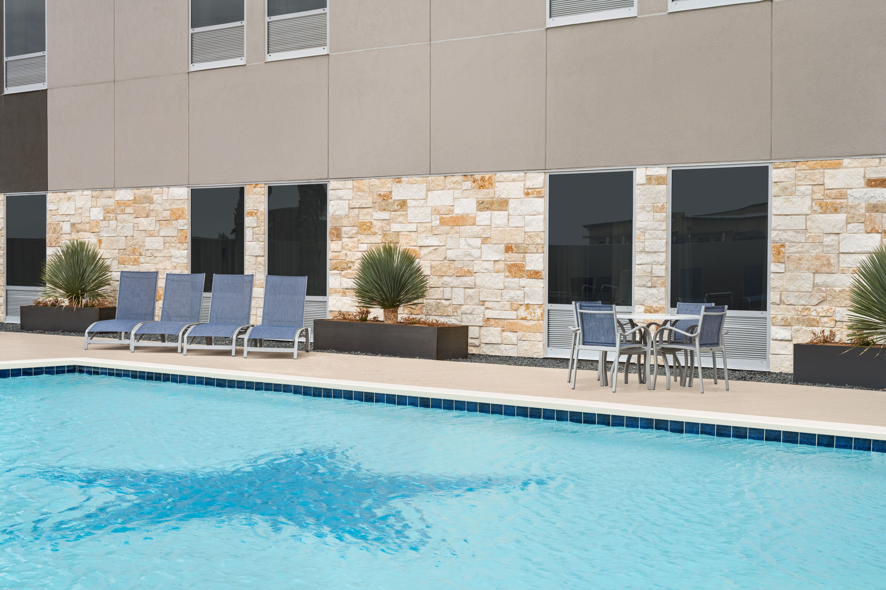 Family pool at the Hawthorn Extended Stay by Wyndham Del Rio in Del Rio, Texas