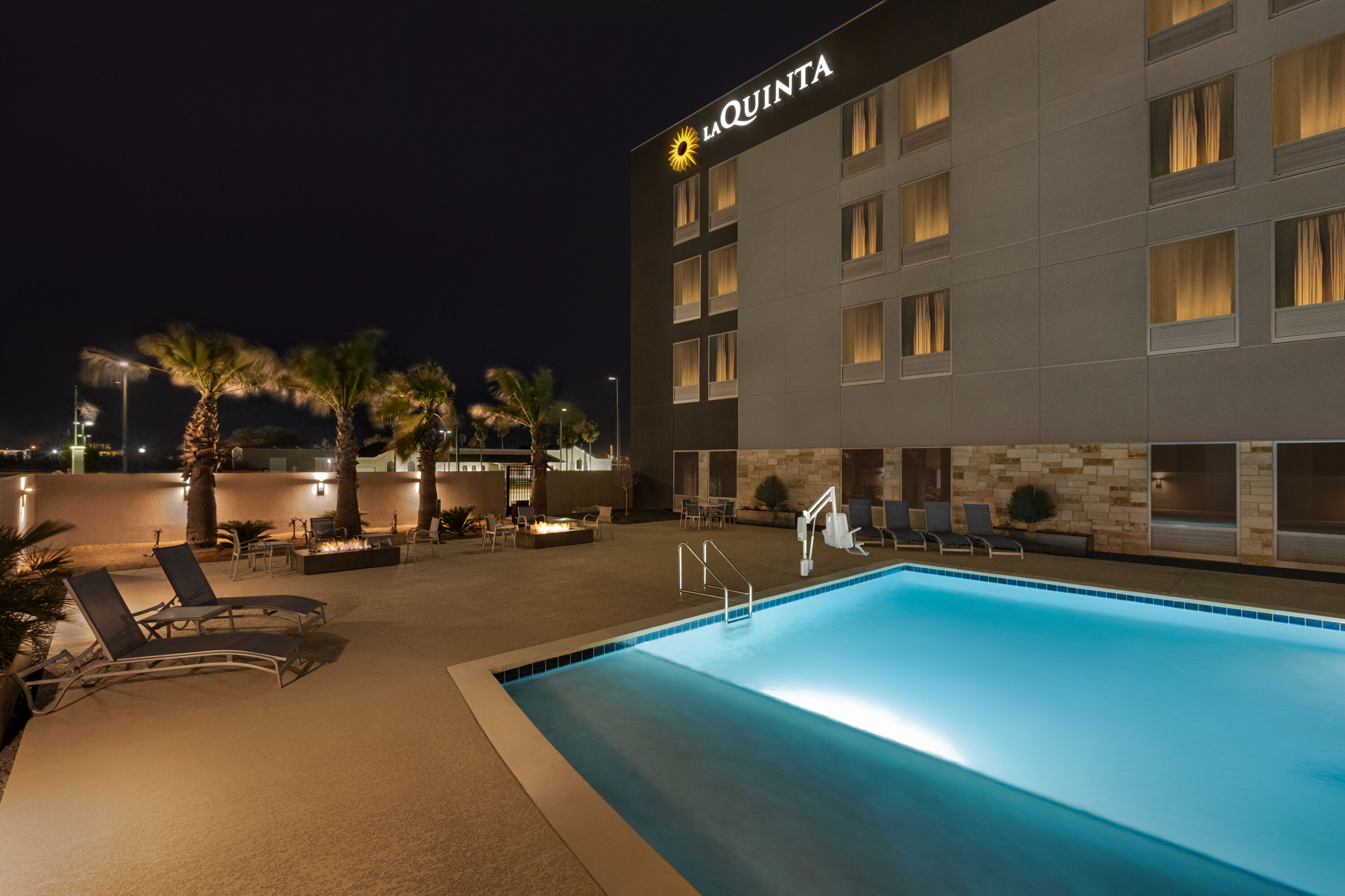 Family pool at the Hawthorn Extended Stay by Wyndham Del Rio in Del Rio, Texas