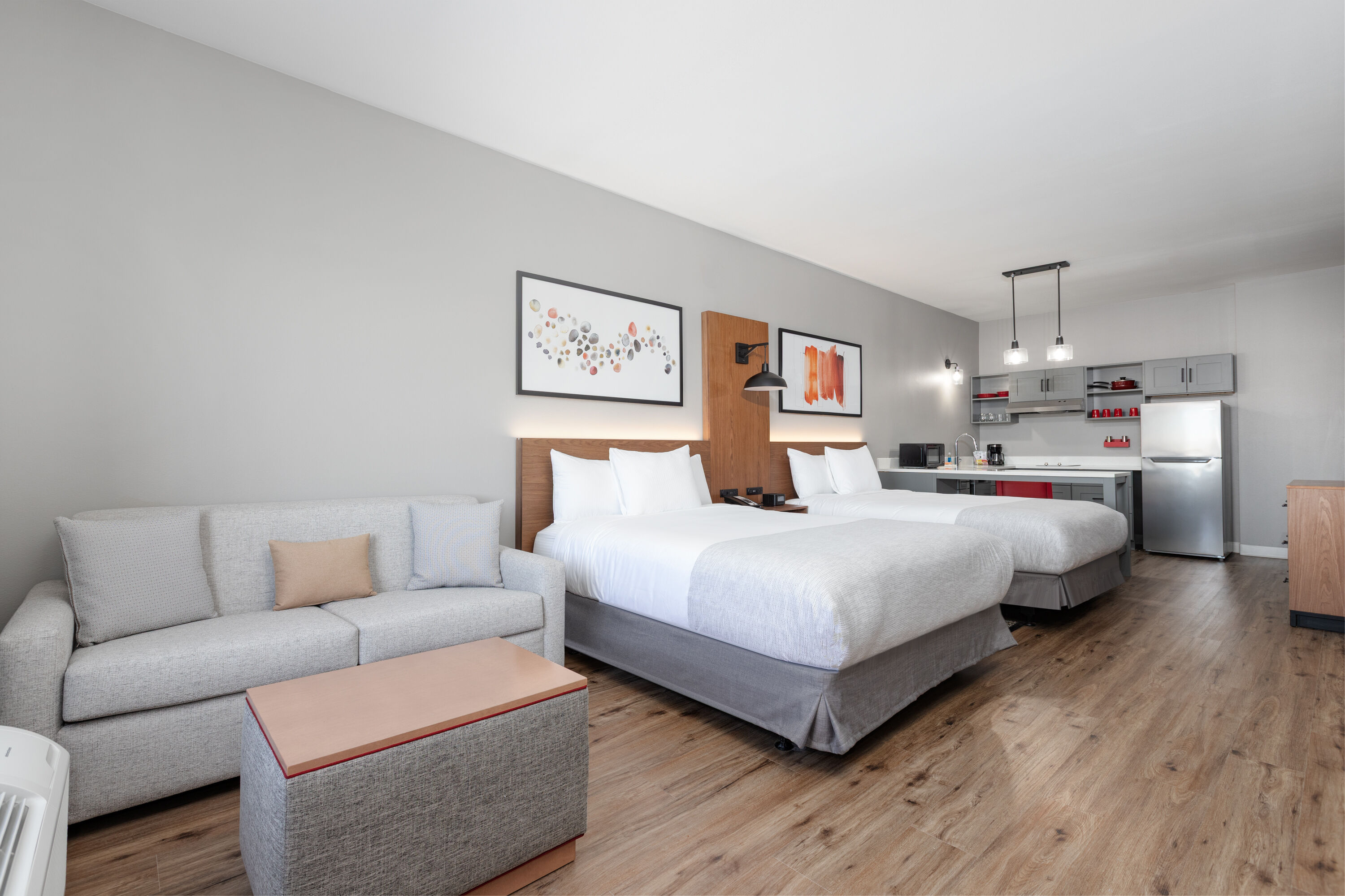 Guest room at the Hawthorn Extended Stay by Wyndham Eagle Pass in Eagle Pass, Texas