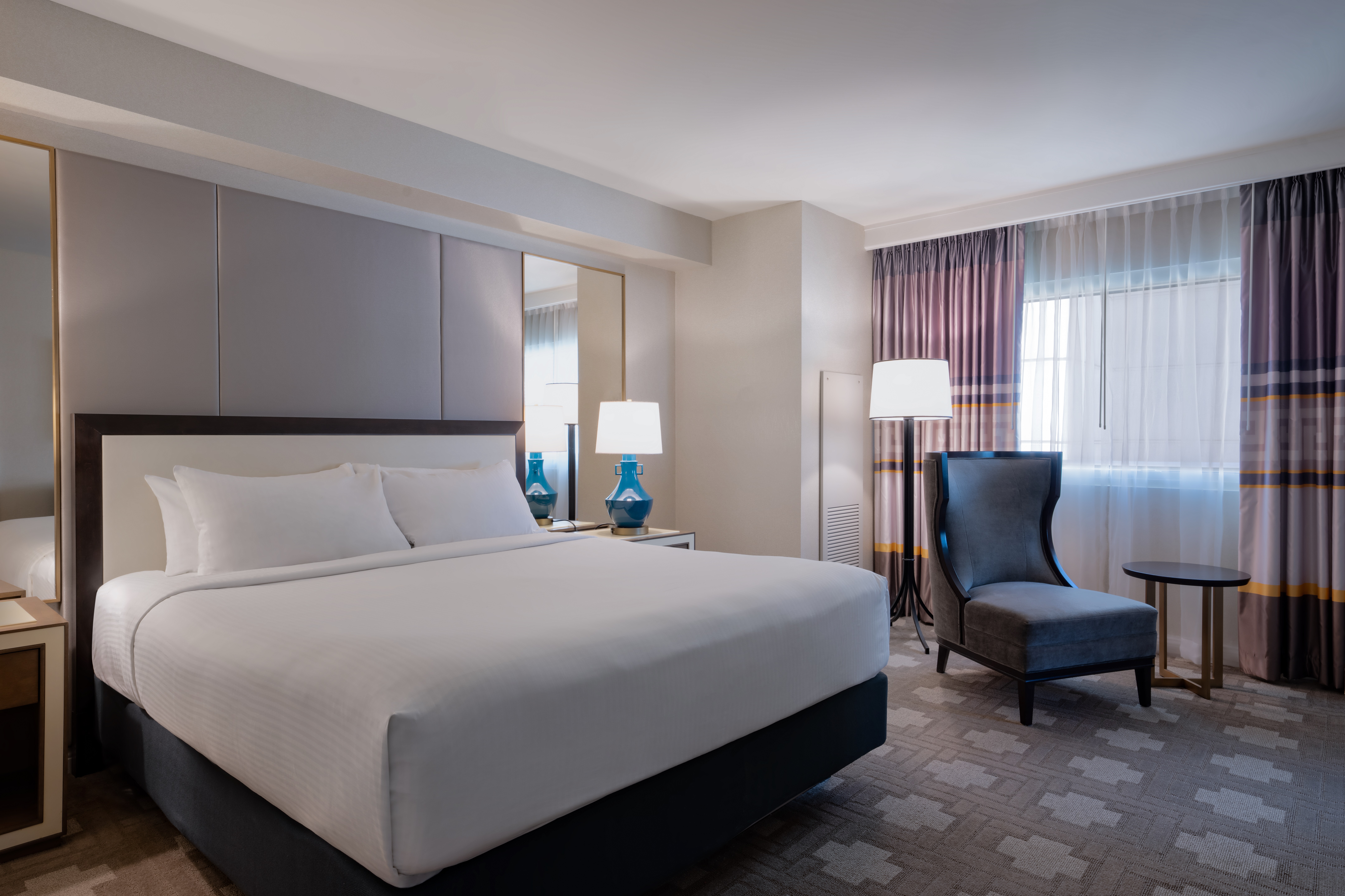 Guest room at the Caesars Palace Las Vegas in Las Vegas, Nevada