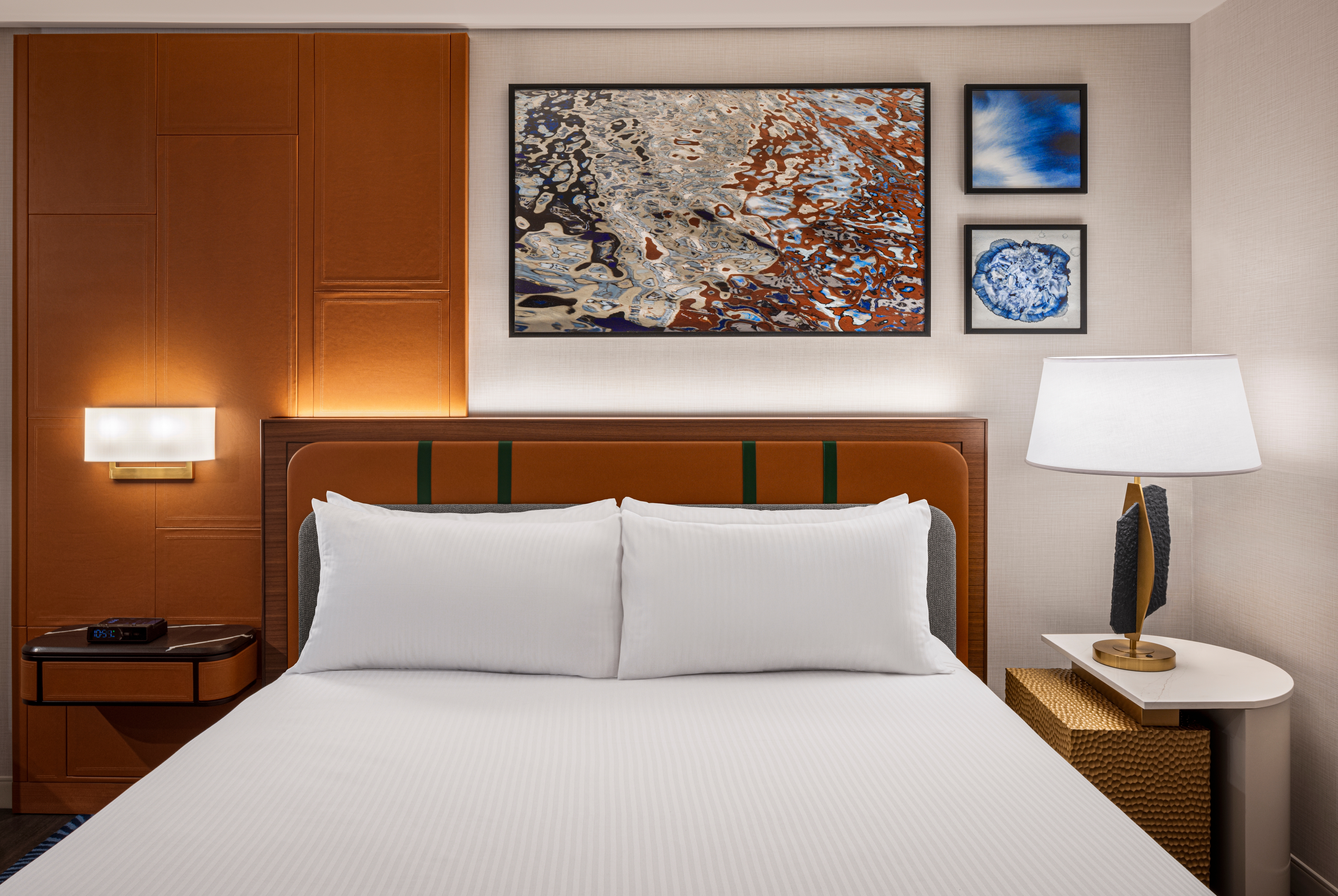 Guest room at the Caesars Republic Lake Tahoe in Stateline, Nevada