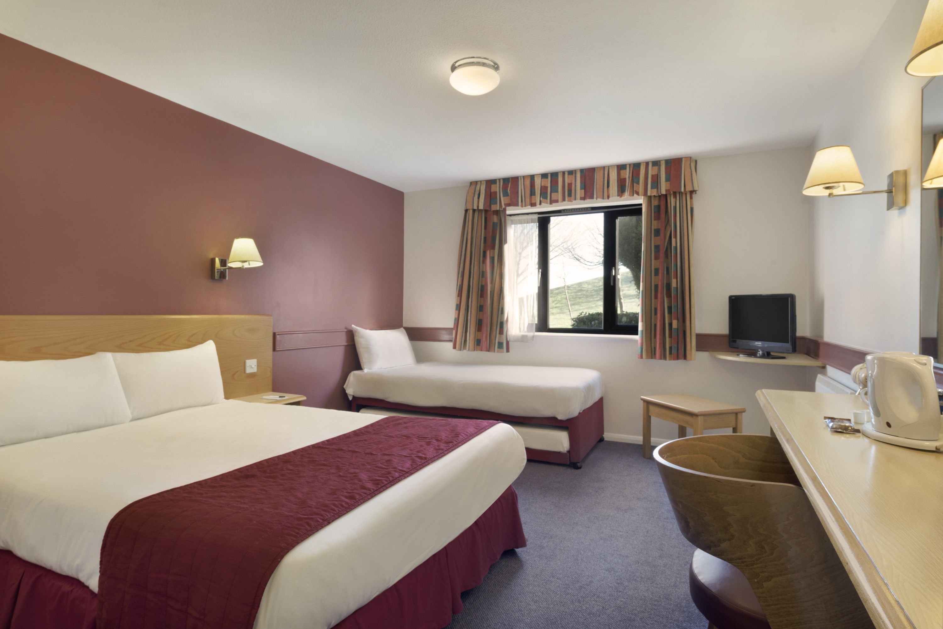 Guest room at the Days Inn by Wyndham Membury M4 in Berkshire, Other than US/Canada