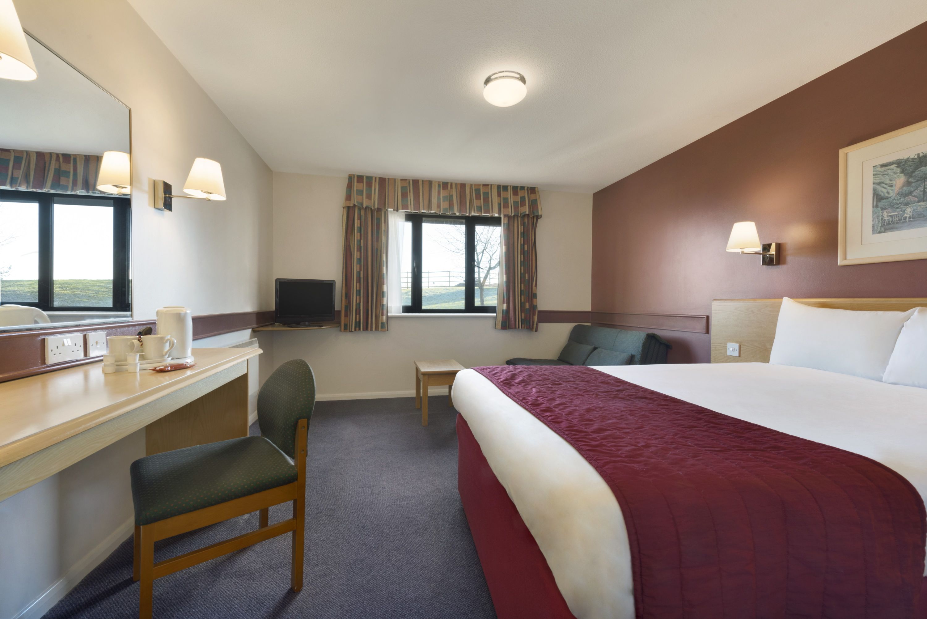 Guest room at the Days Inn by Wyndham Membury M4 in Berkshire, Other than US/Canada