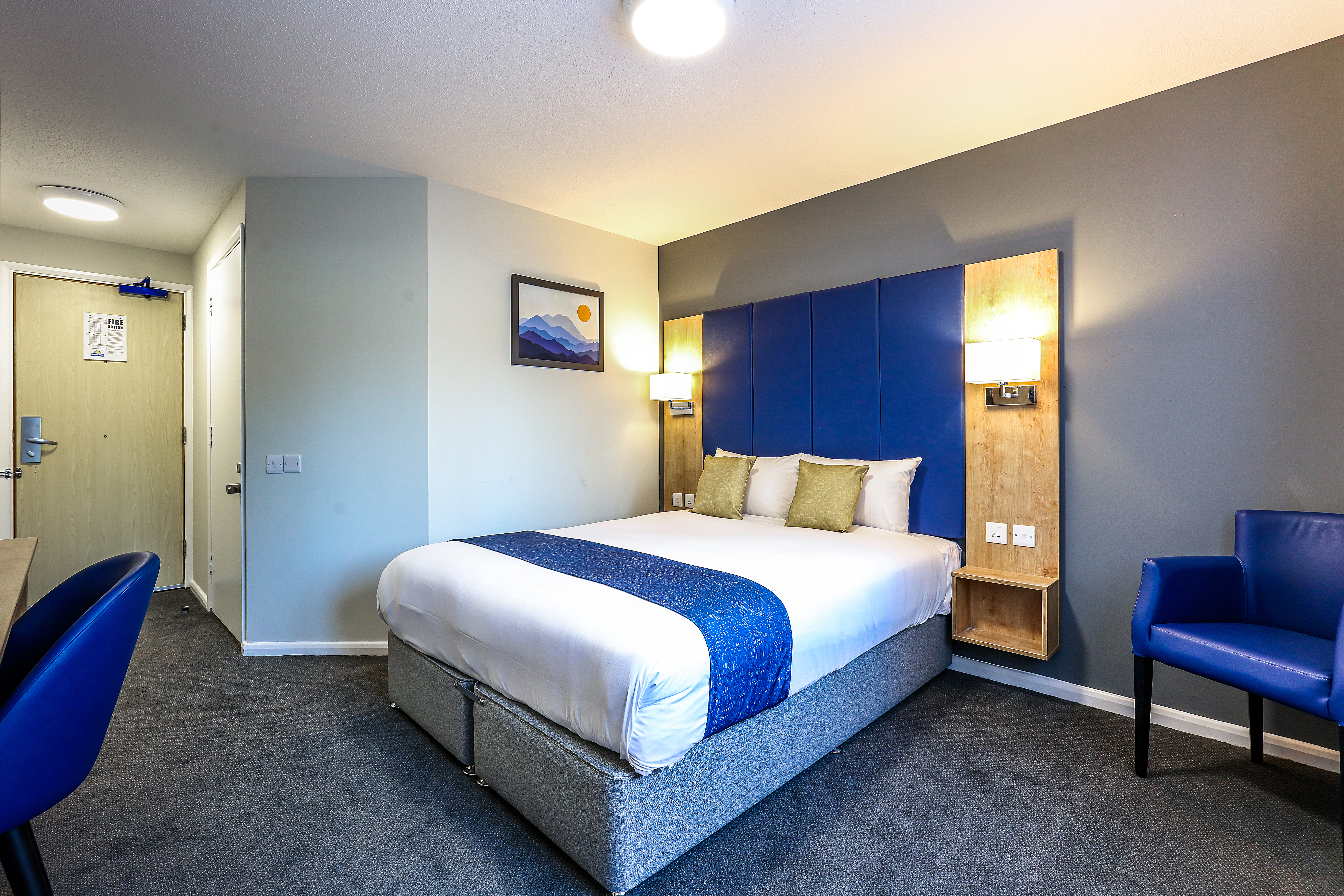 Guest room at the Days Inn by Wyndham London Stansted Airport in Bishops Stortford, Other than US/Canada