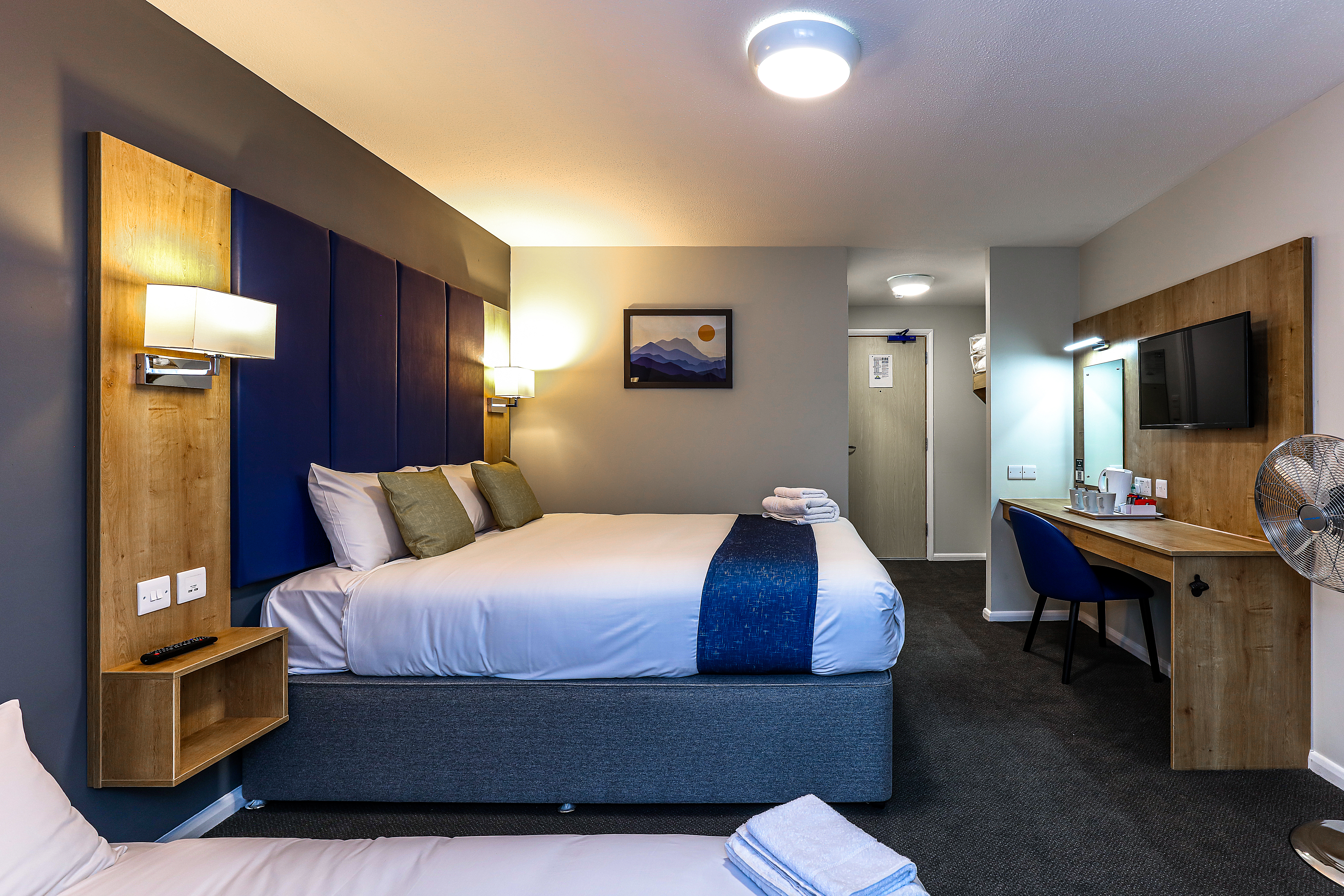 Guest room at the Days Inn by Wyndham London Stansted Airport in Bishops Stortford, Other than US/Canada