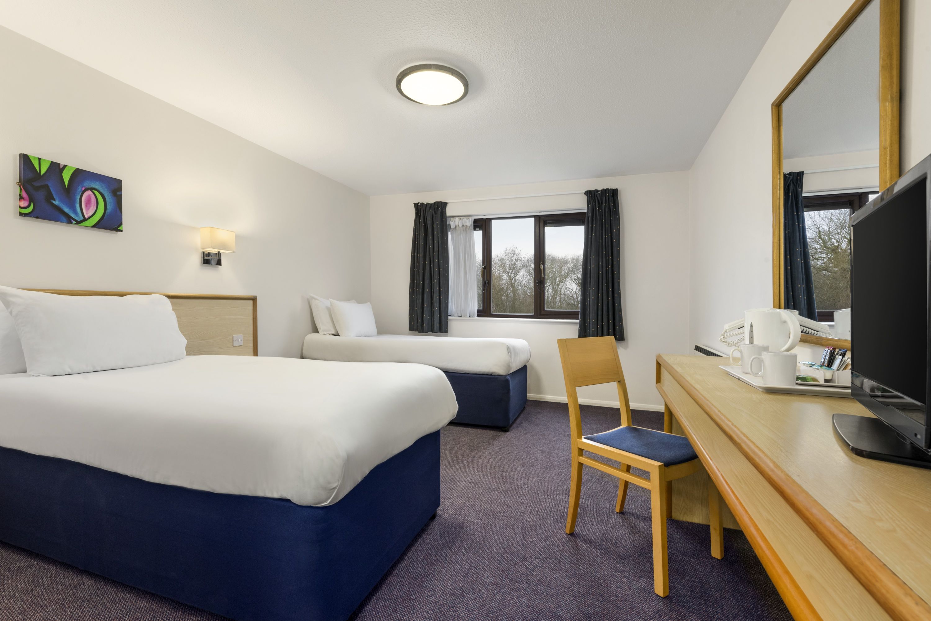 Guest room at the Days Inn by Wyndham Bridgend Cardiff M4 in Bridgend, Other than US/Canada