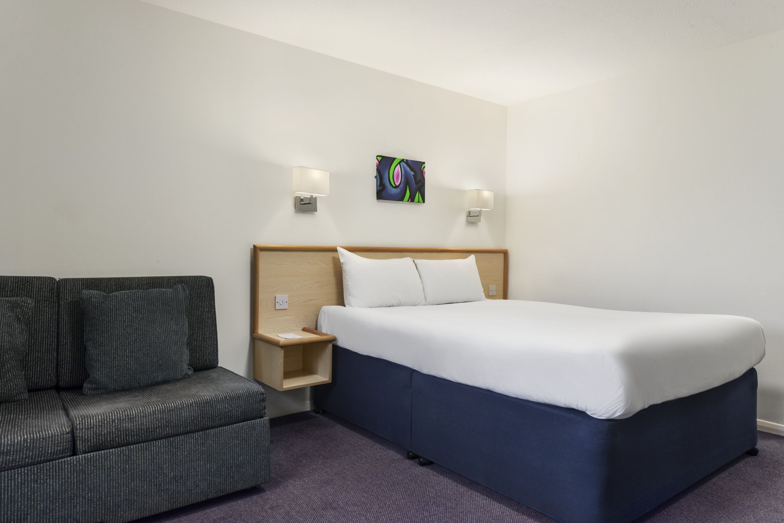 Guest room at the Days Inn by Wyndham Bridgend Cardiff M4 in Bridgend, Other than US/Canada
