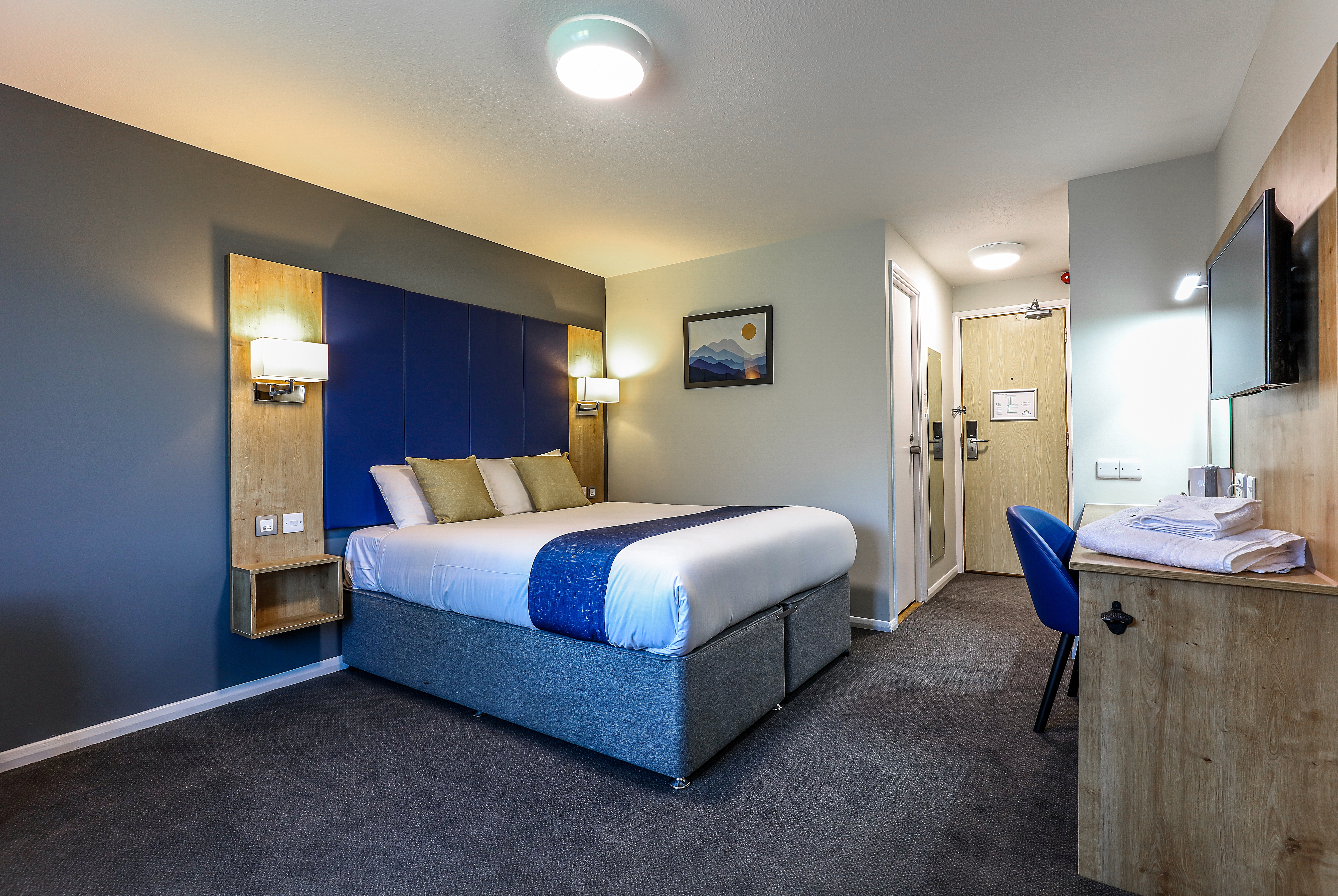 Guest room at the Days Inn by Wyndham Gretna Green M74 in Gretna Green, Other than US/Canada
