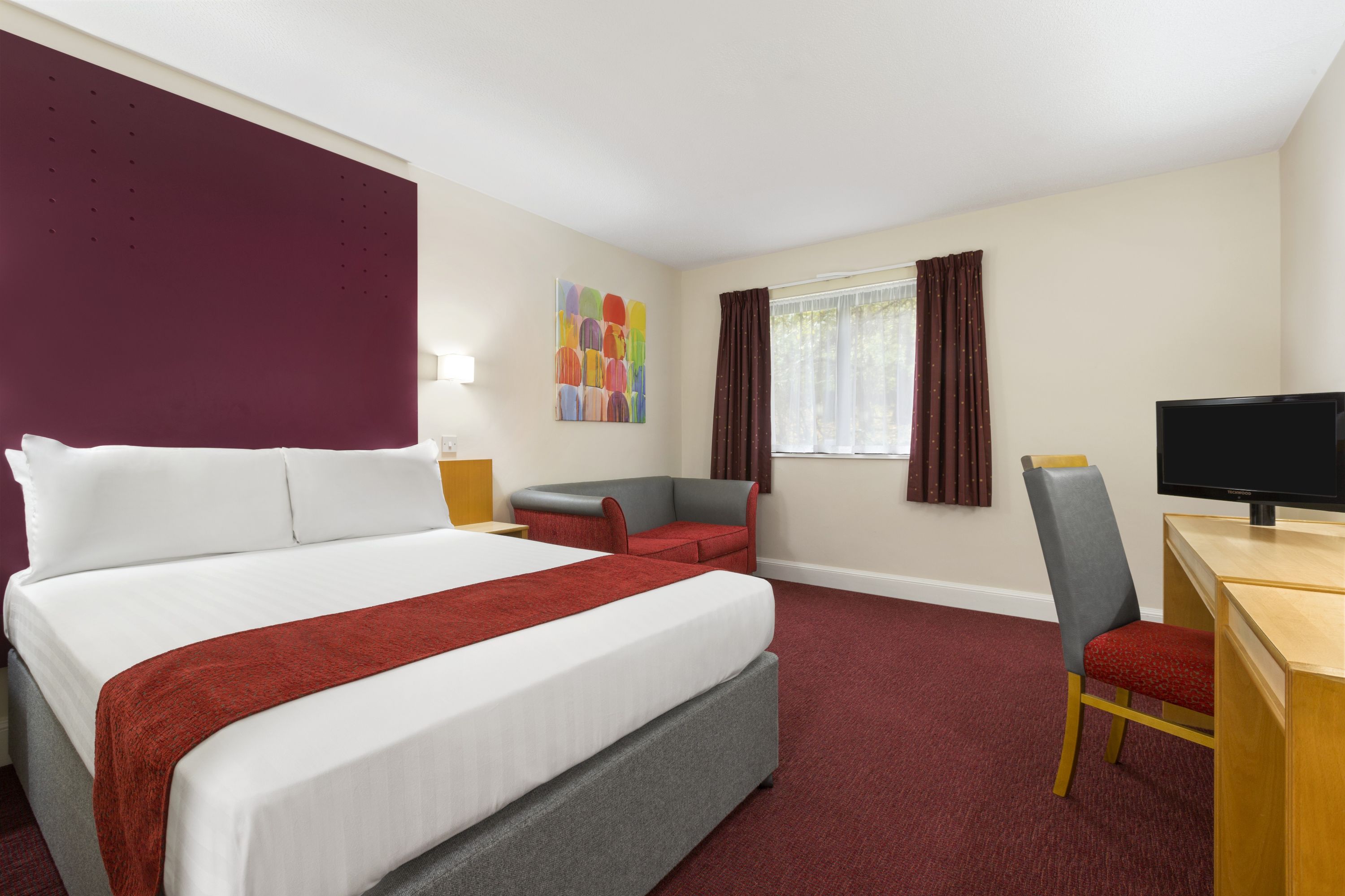 Guest room at the Days Inn by Wyndham Maidstone in Hollingbourne, Other than US/Canada