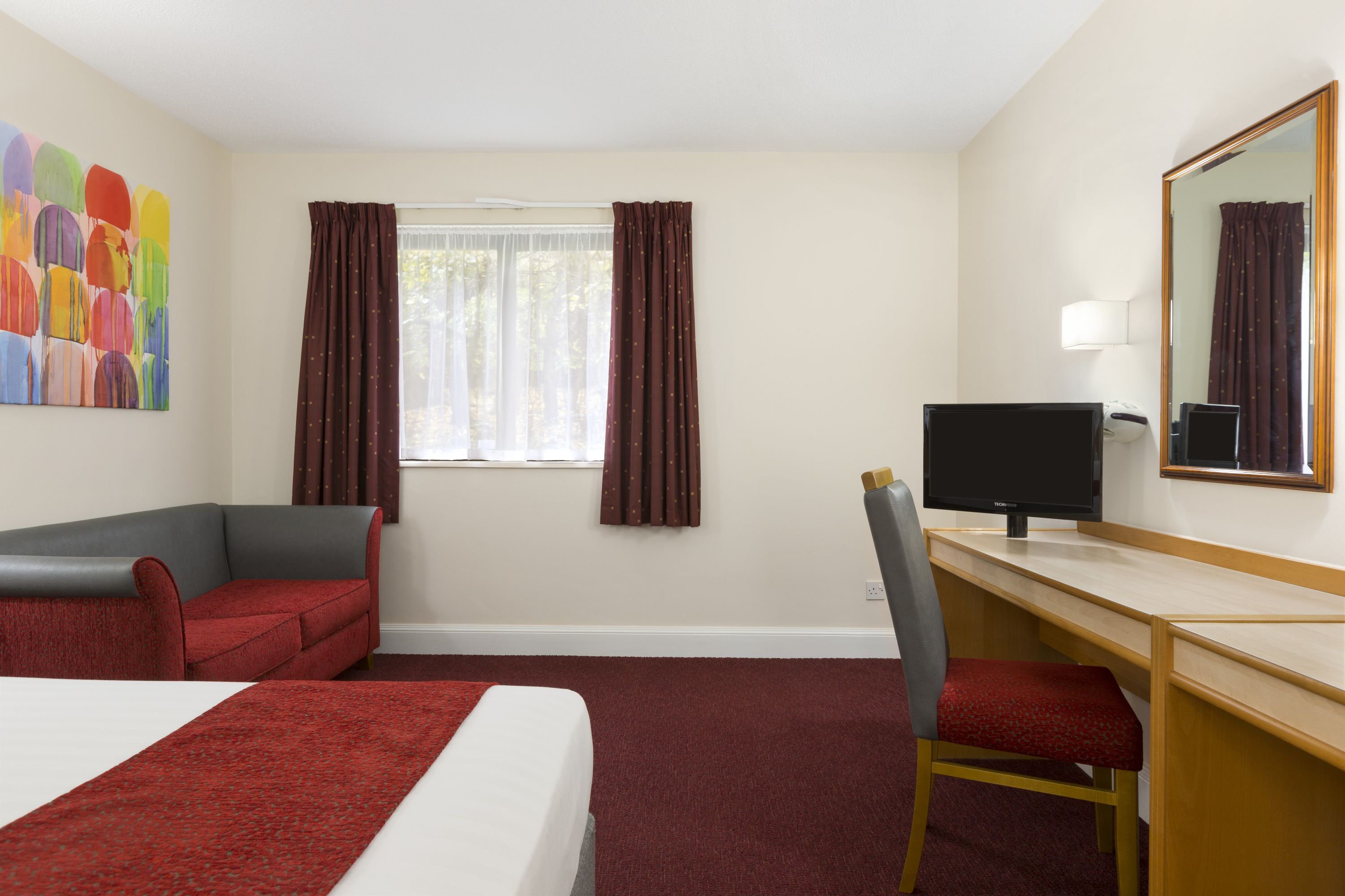 Guest room at the Days Inn by Wyndham Maidstone in Hollingbourne, Other than US/Canada