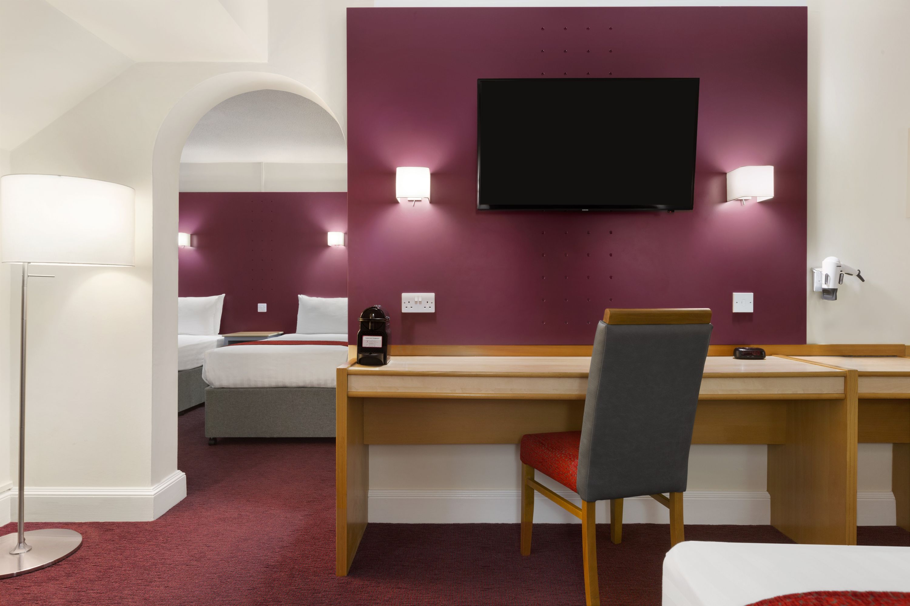 Guest room at the Days Inn by Wyndham Maidstone in Hollingbourne, Other than US/Canada