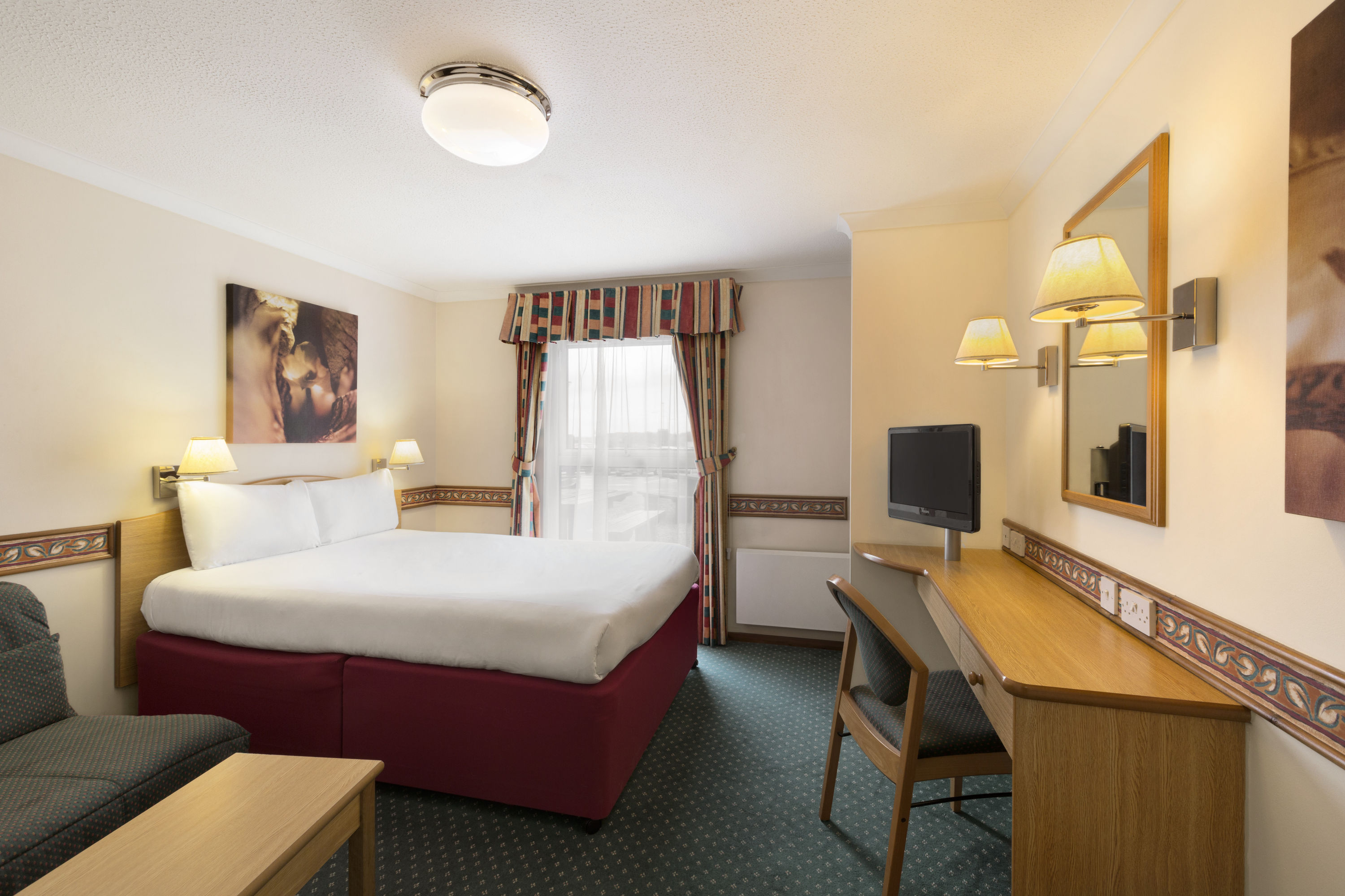 Guest room at the Days Inn by Wyndham Leicester Forest East M1 in Leicester, Other than US/Canada