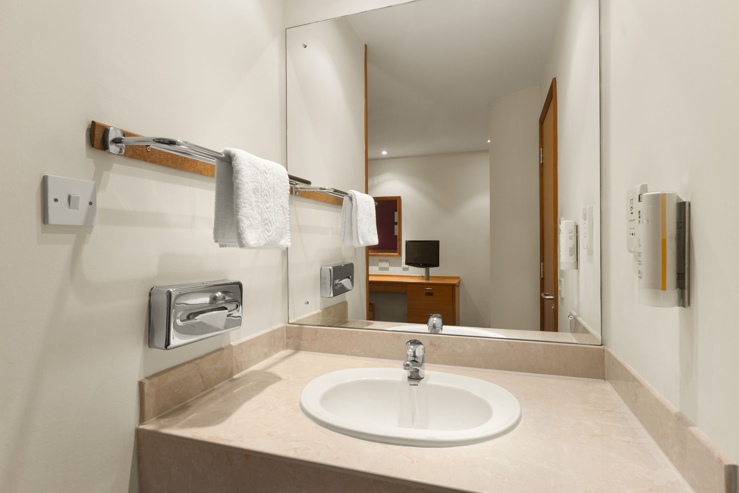 Guest room at the Days Inn by Wyndham Stevenage North in Radwell, Other than US/Canada