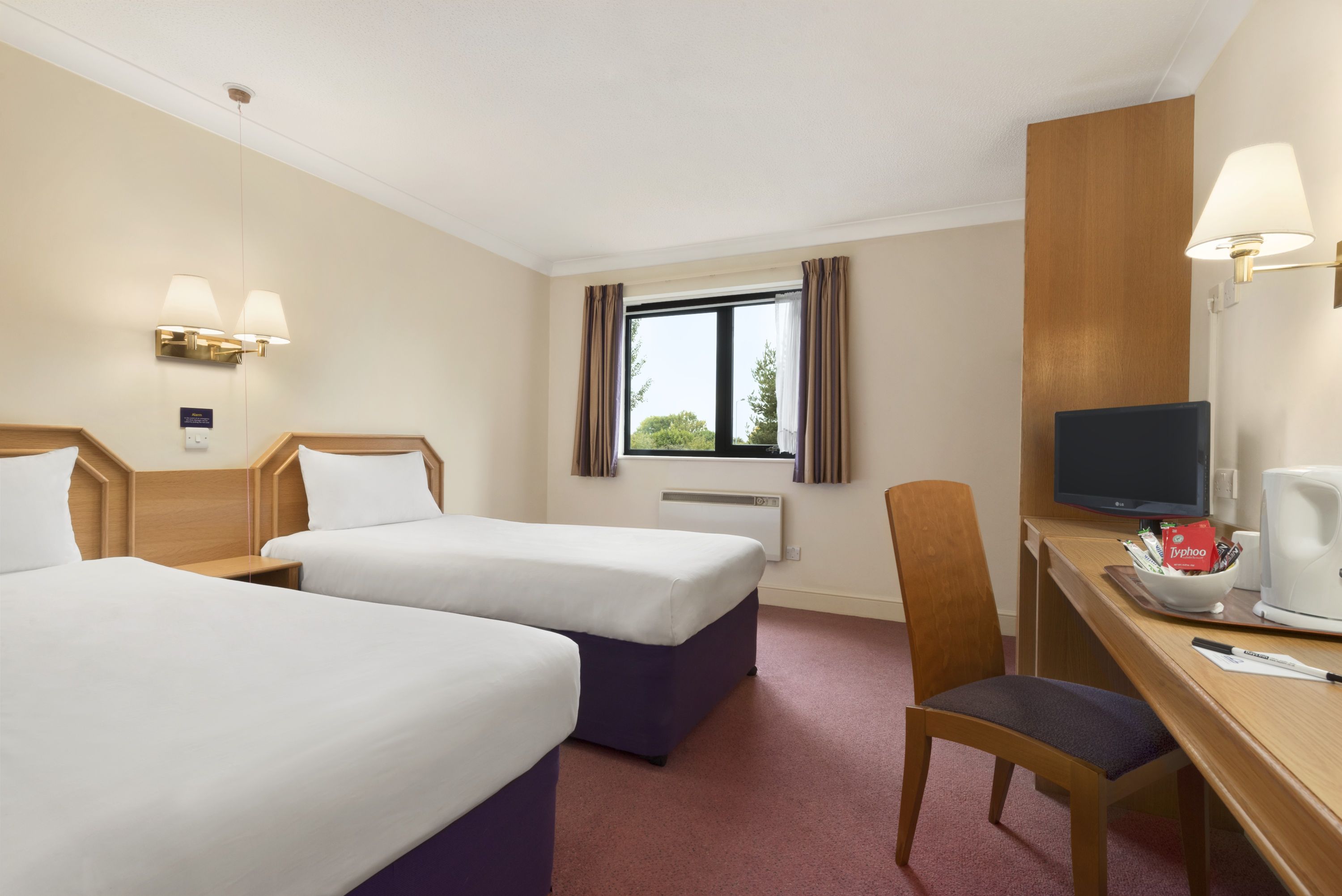 Guest room at the Days Inn by Wyndham Stafford in Stone, Other than US/Canada