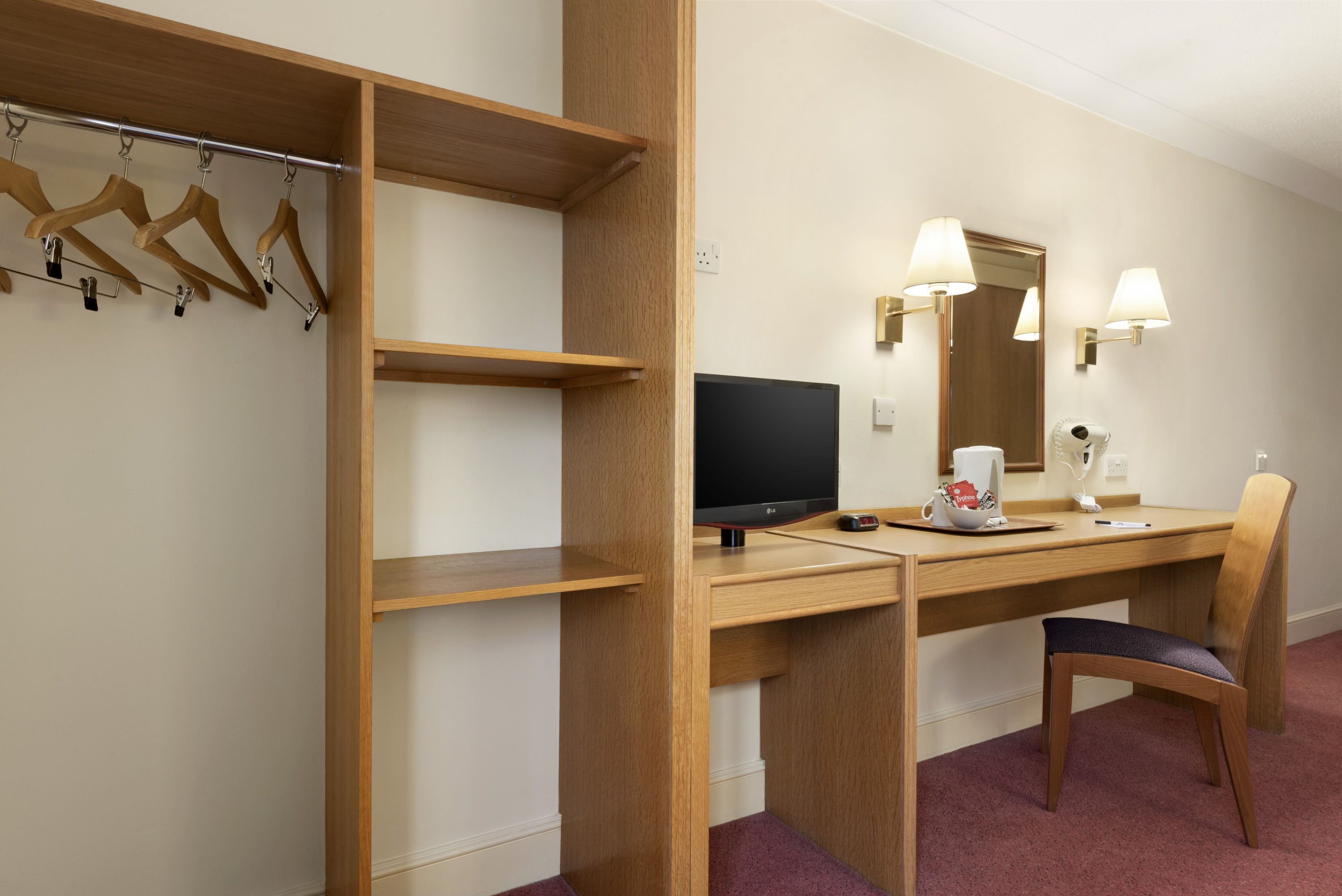 Guest room at the Days Inn by Wyndham Stafford in Stone, Other than US/Canada