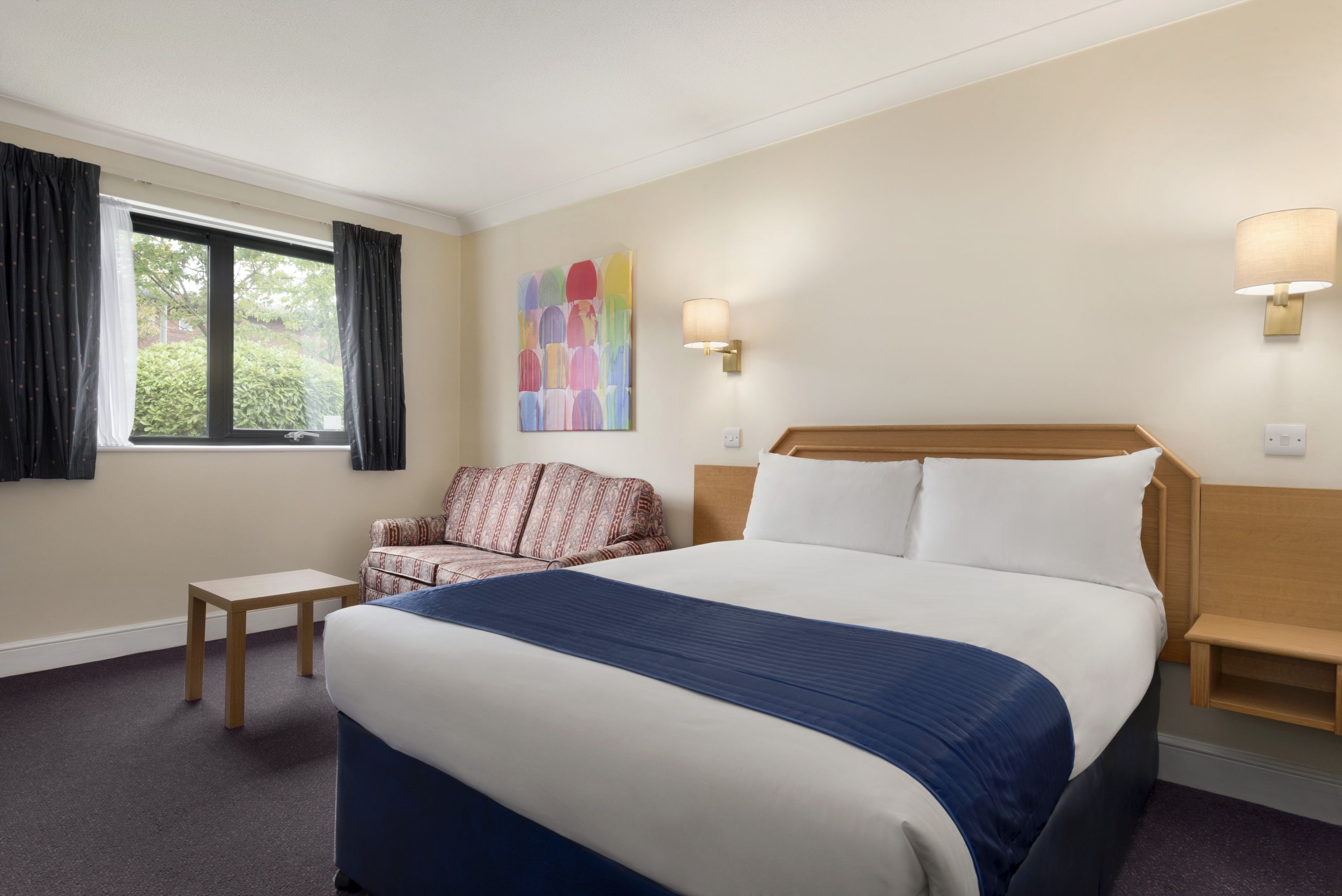 Guest room at the Days Inn by Wyndham Stafford in Stone, Other than US/Canada