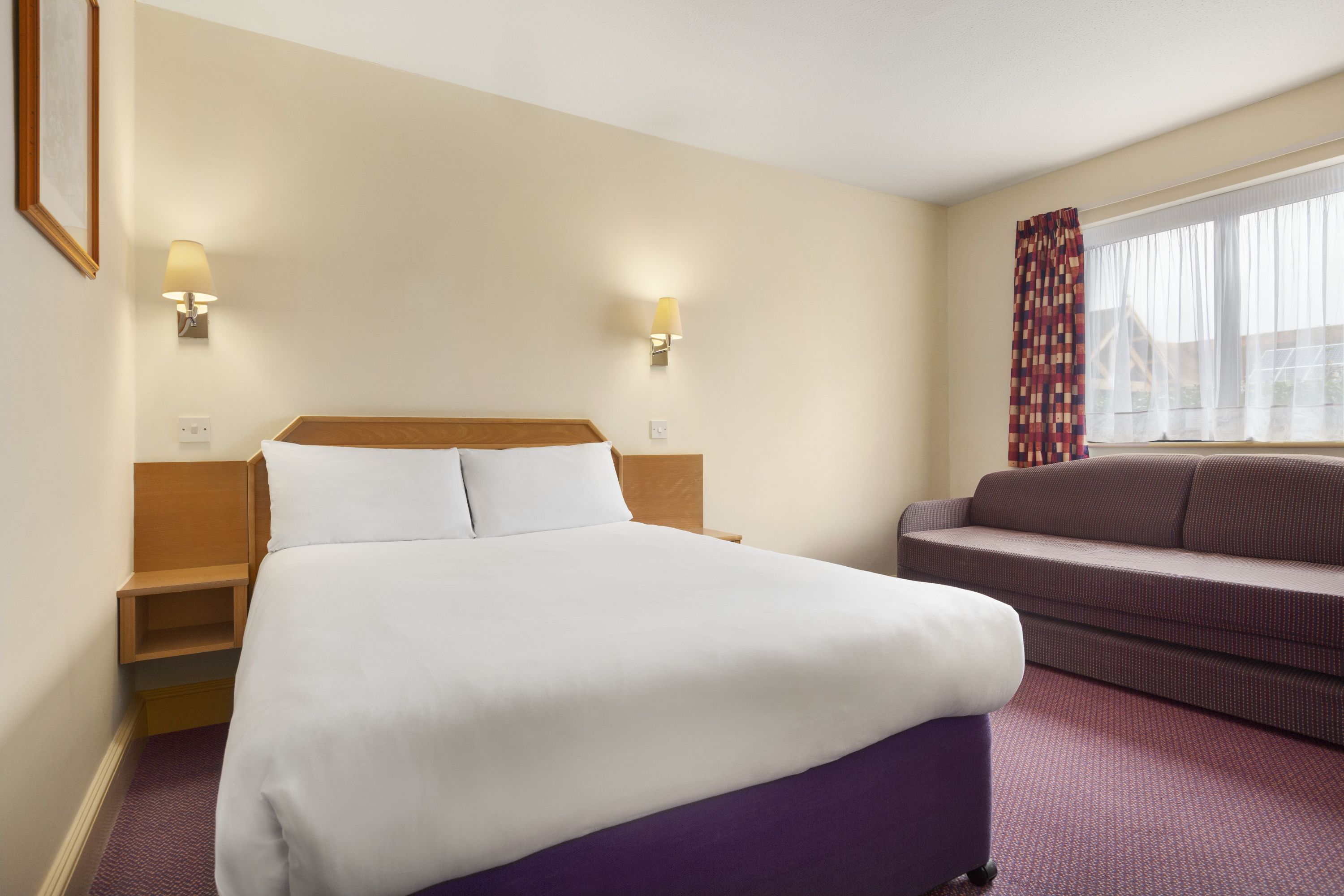 Guest room at the Days Inn by Wyndham Sevenoaks Clacket Lane in Westerham, Other than US/Canada