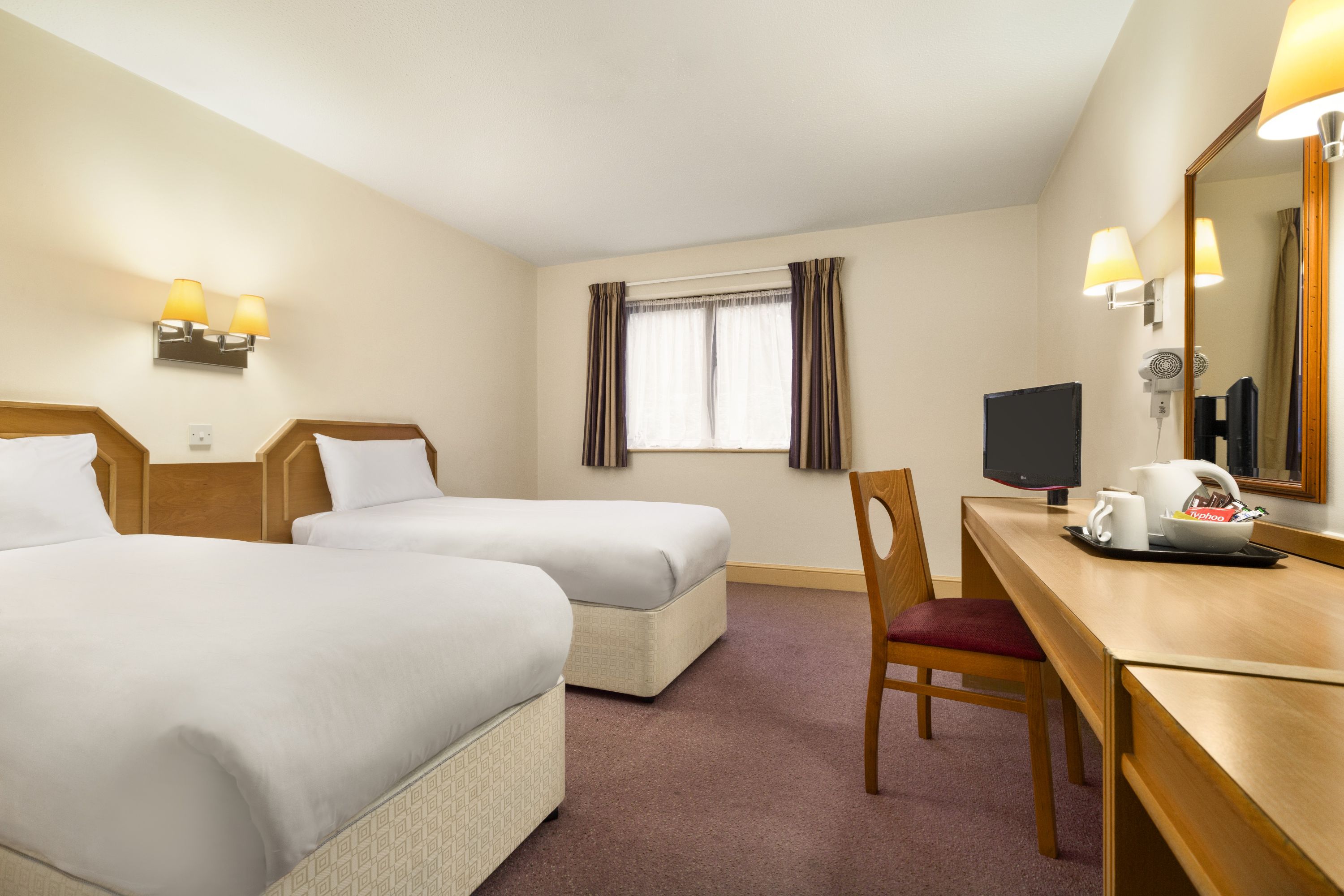 Guest room at the Days Inn by Wyndham Sevenoaks Clacket Lane in Westerham, Other than US/Canada