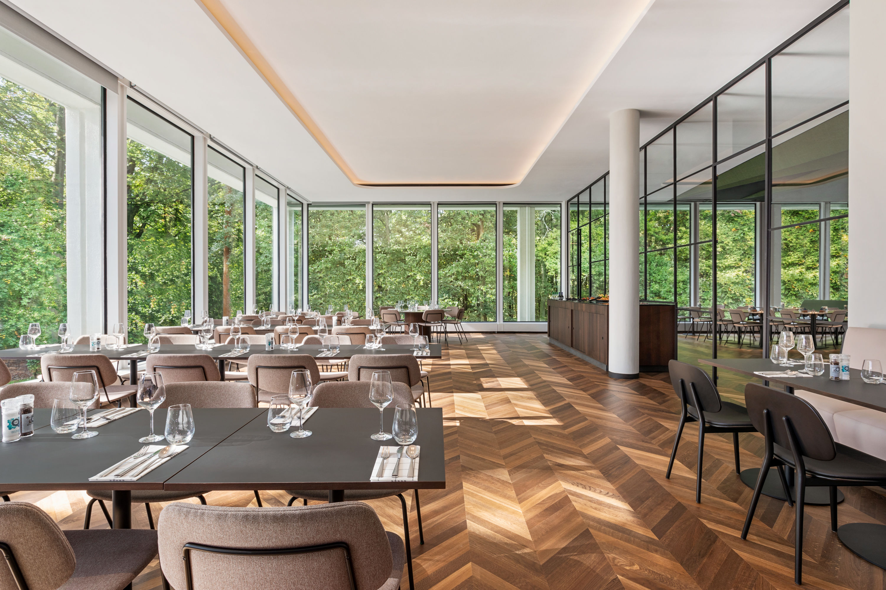 Dolce by Wyndham La Hulpe Brussels restaurant private dining area in La Hulpe, Other than US/Canada