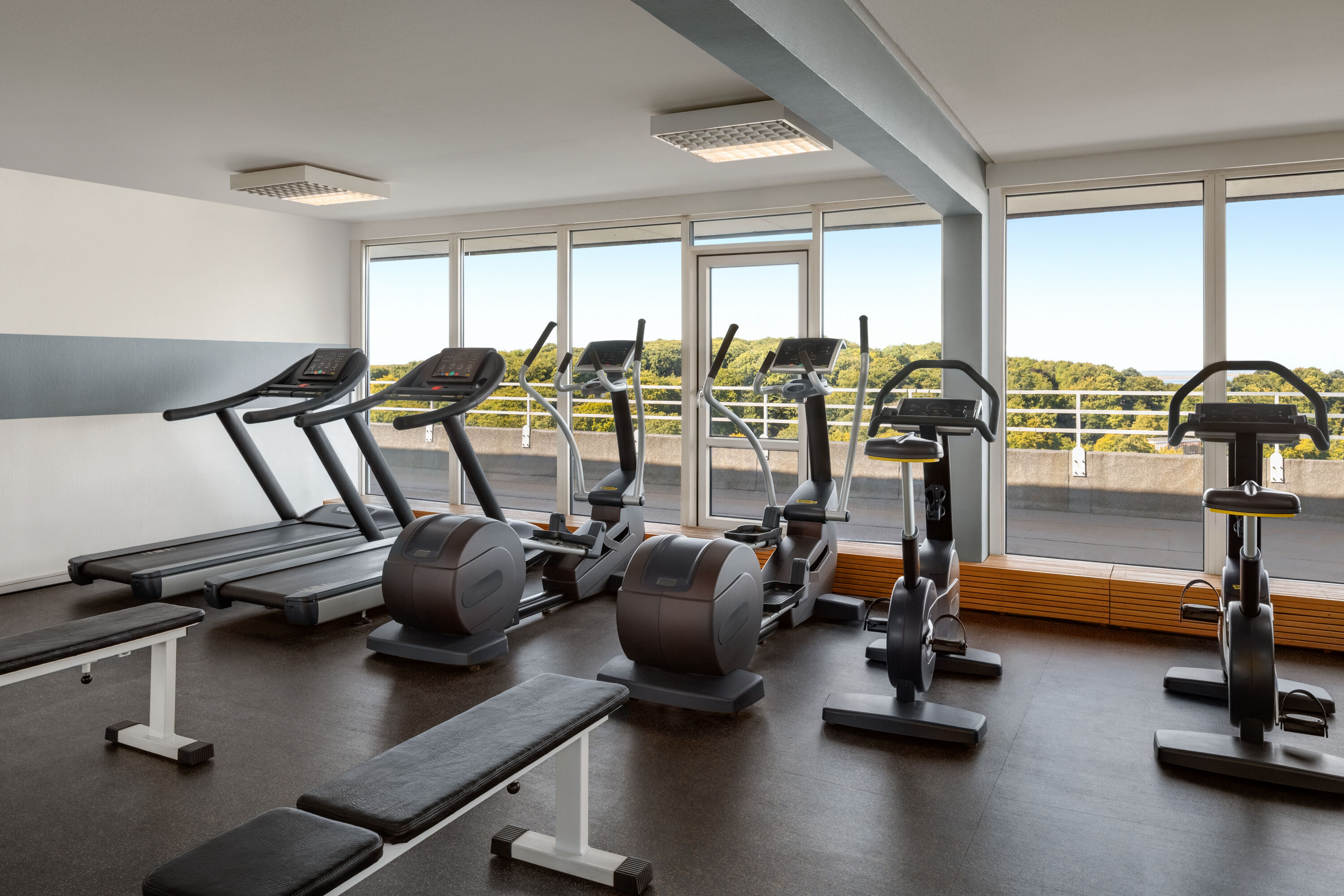 Fitness room at Comwell Hvide Hus Aalborg, Dolce by Wyndham in Aalborg, Other than US/Canada