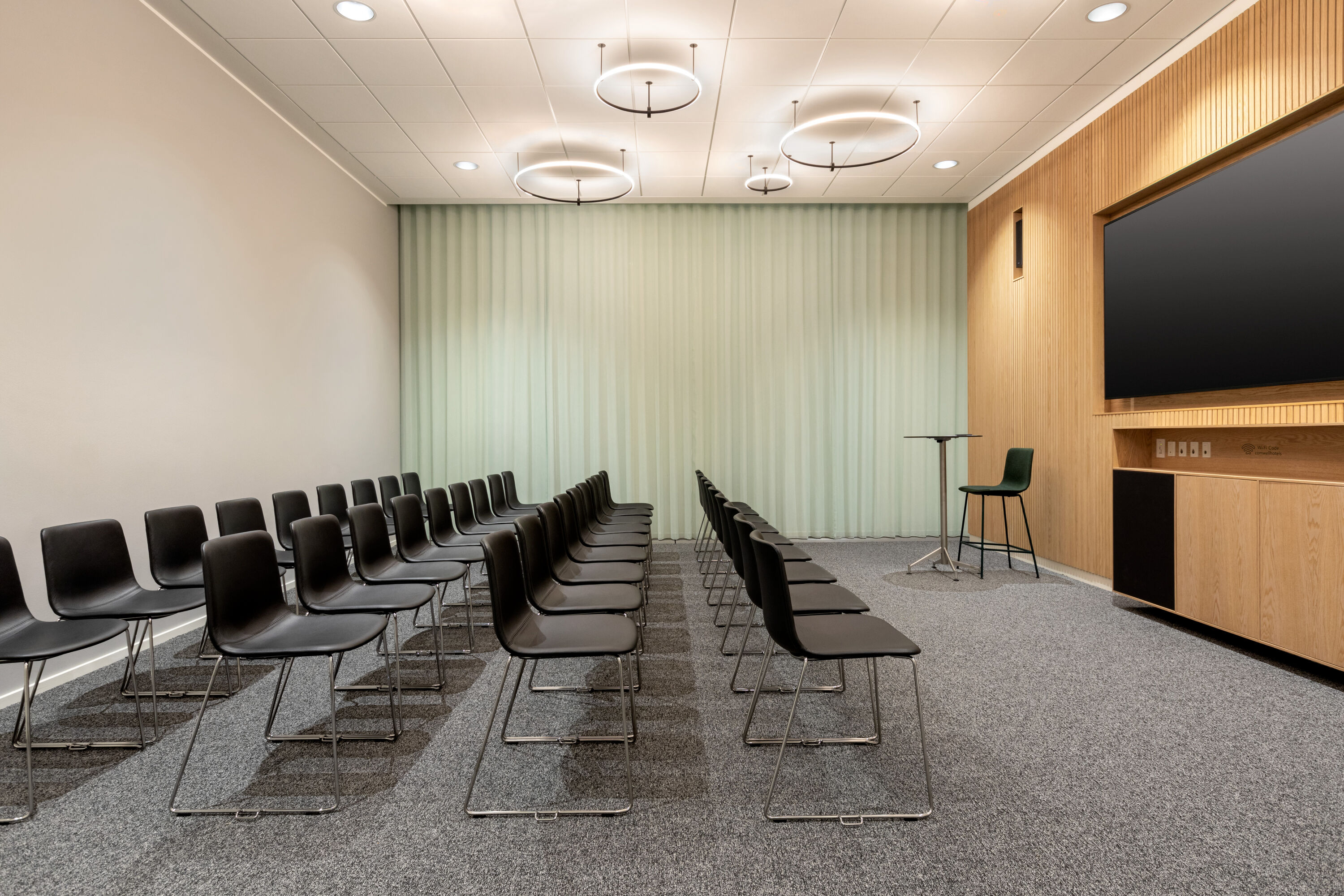 Theatre meeting room at Comwell Copenhagen Portside Dolce by Wyndham in Copenhagen, Other than US/Canada