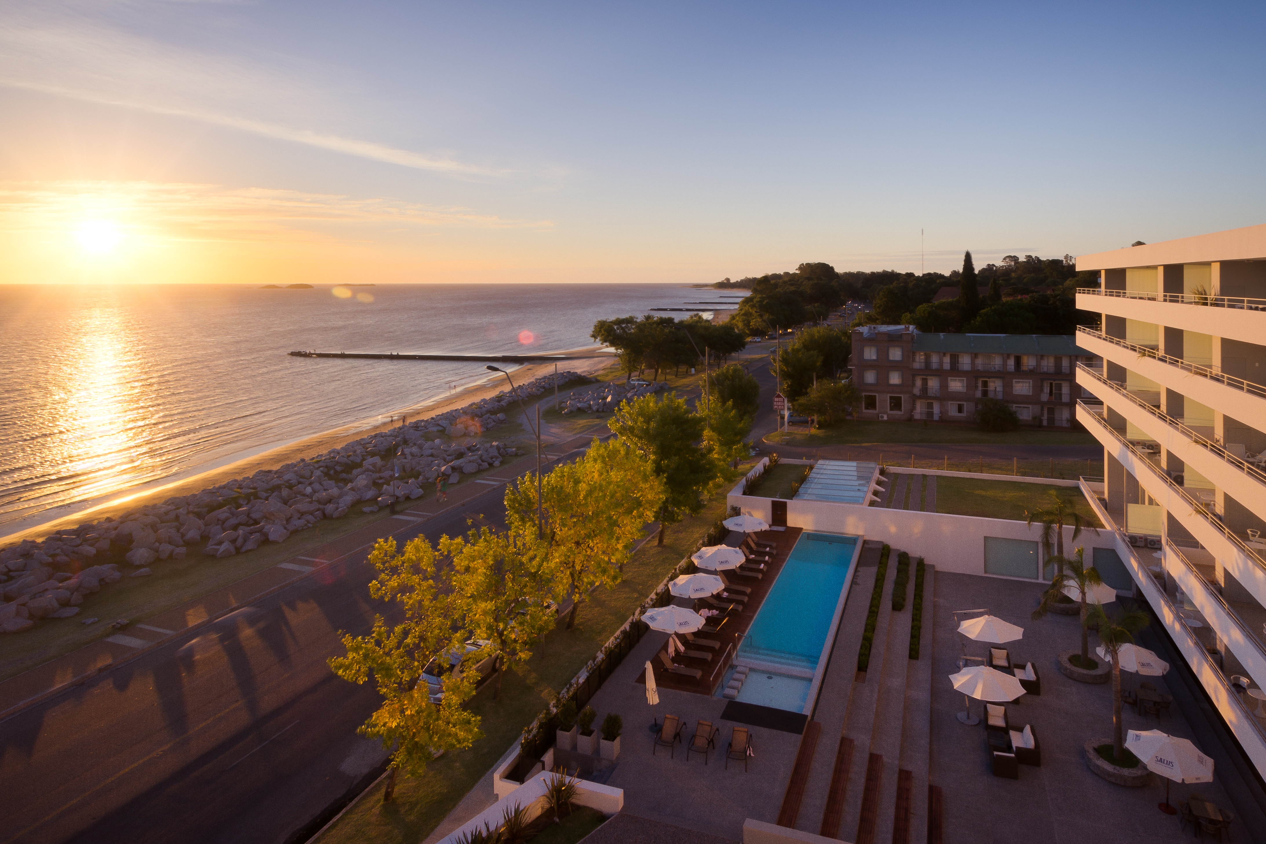 Exterior of Dazzler by Wyndham Colonia hotel in Colonia del Sacramento, Other than US/Canada