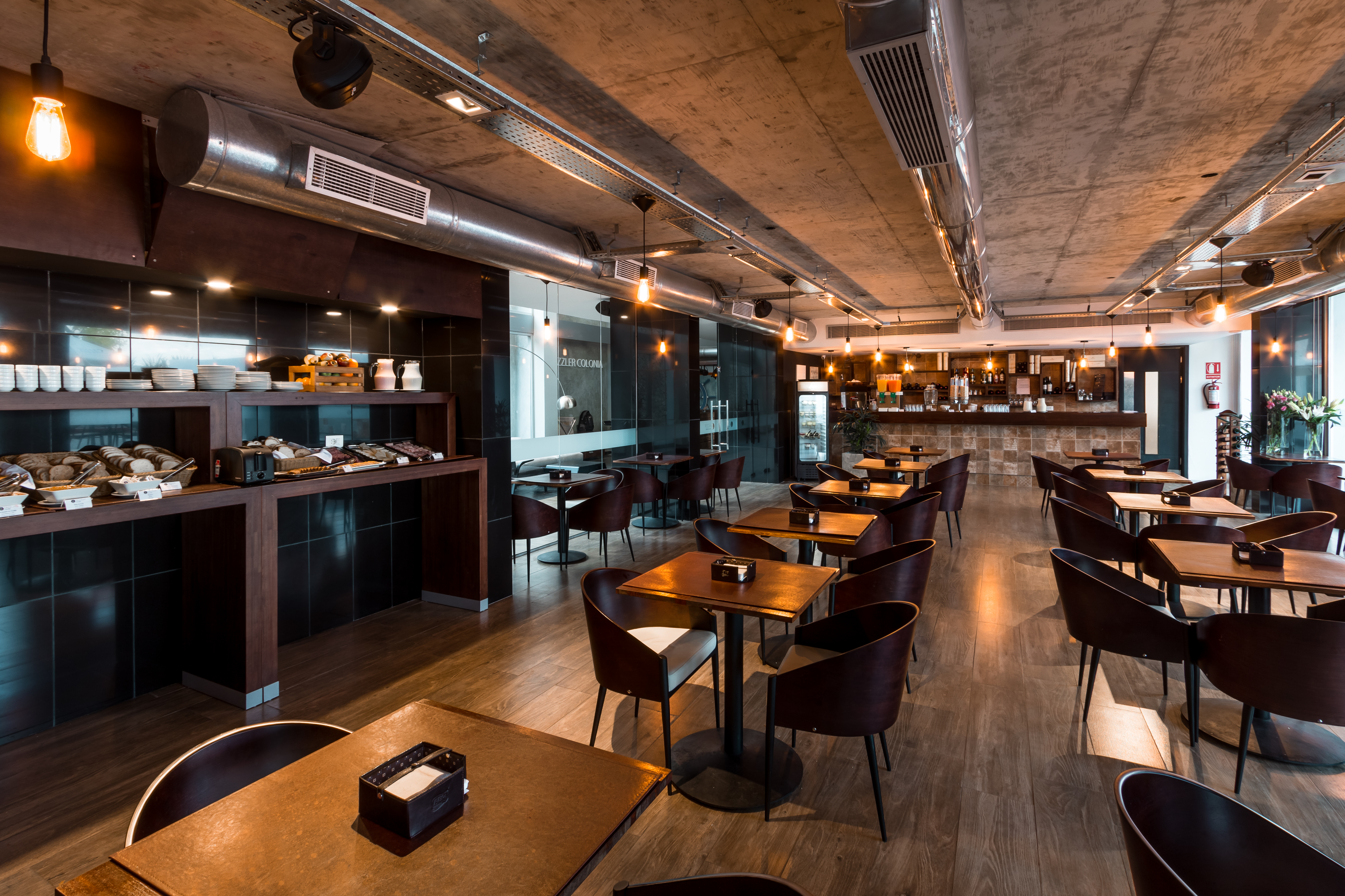 Dazzler by Wyndham Colonia restaurant breakfast area with seating in Colonia del Sacramento, Other than US/Canada