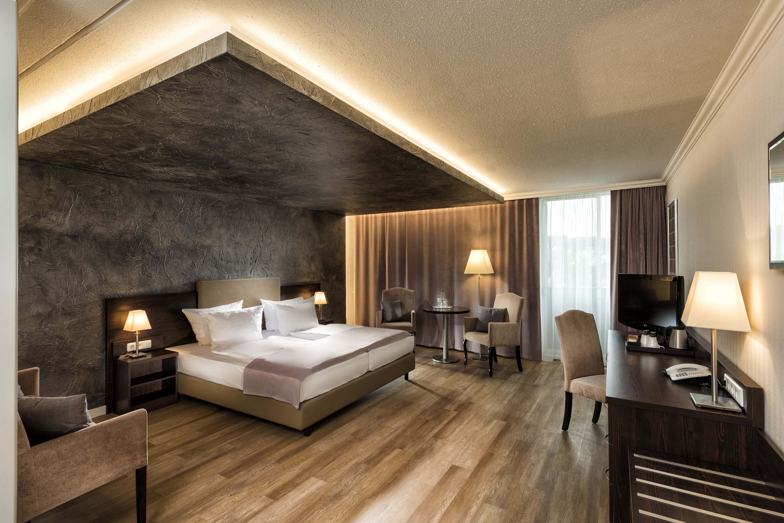Guest room at the Wyndham Garden Kassel in Kassel, Other than US/Canada
