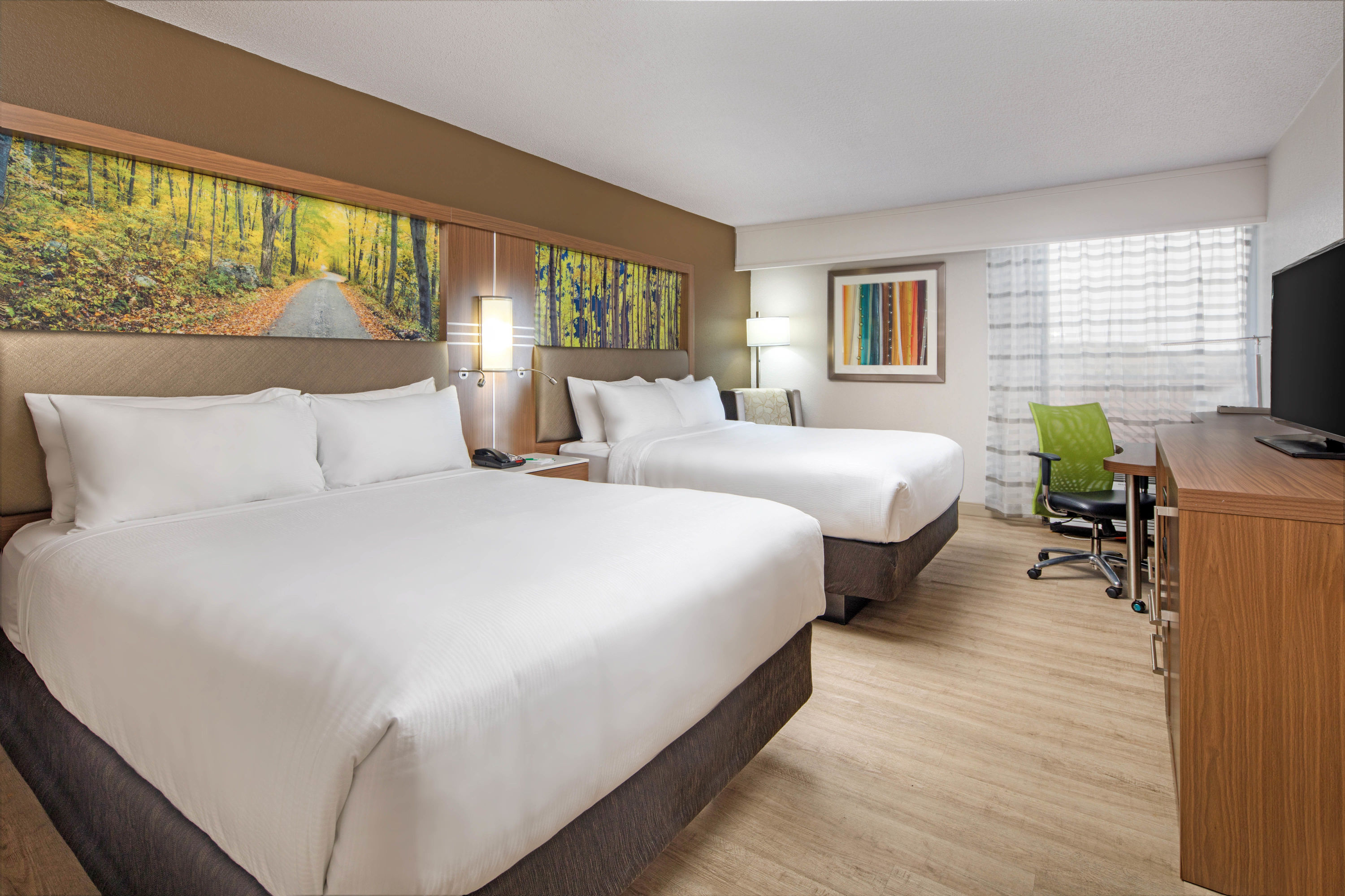 Guest room at the Wyndham Garden Marietta Atlanta North in Marietta, Georgia