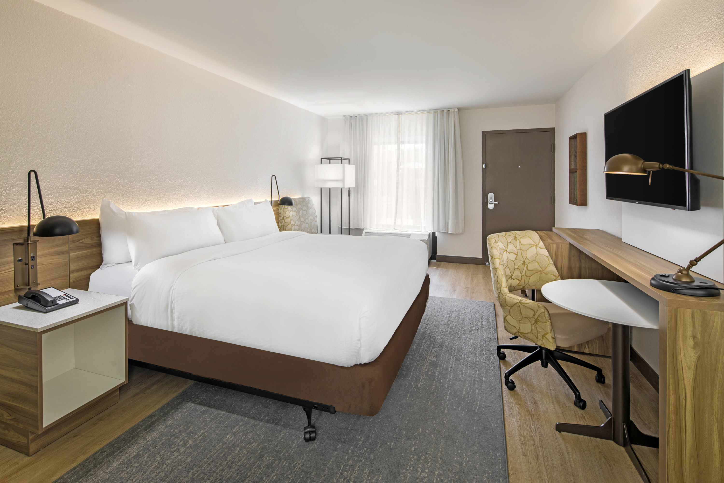 Guest room at the Wyndham Garden Marietta Atlanta North in Marietta, Georgia