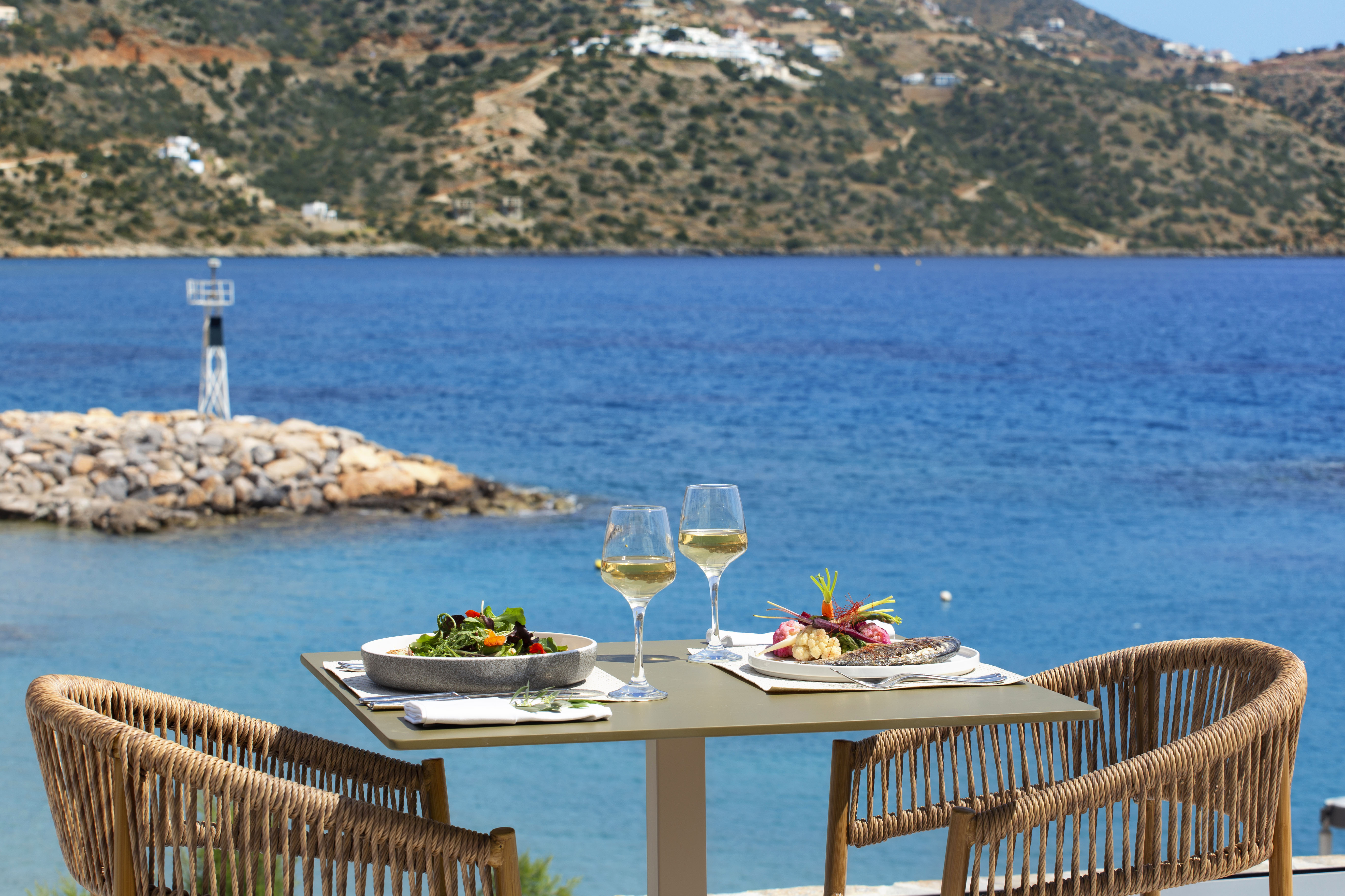 Wyndham Grand Crete Mirabello Bay restaurant in Agios Nikolaos, Other than US/Canada