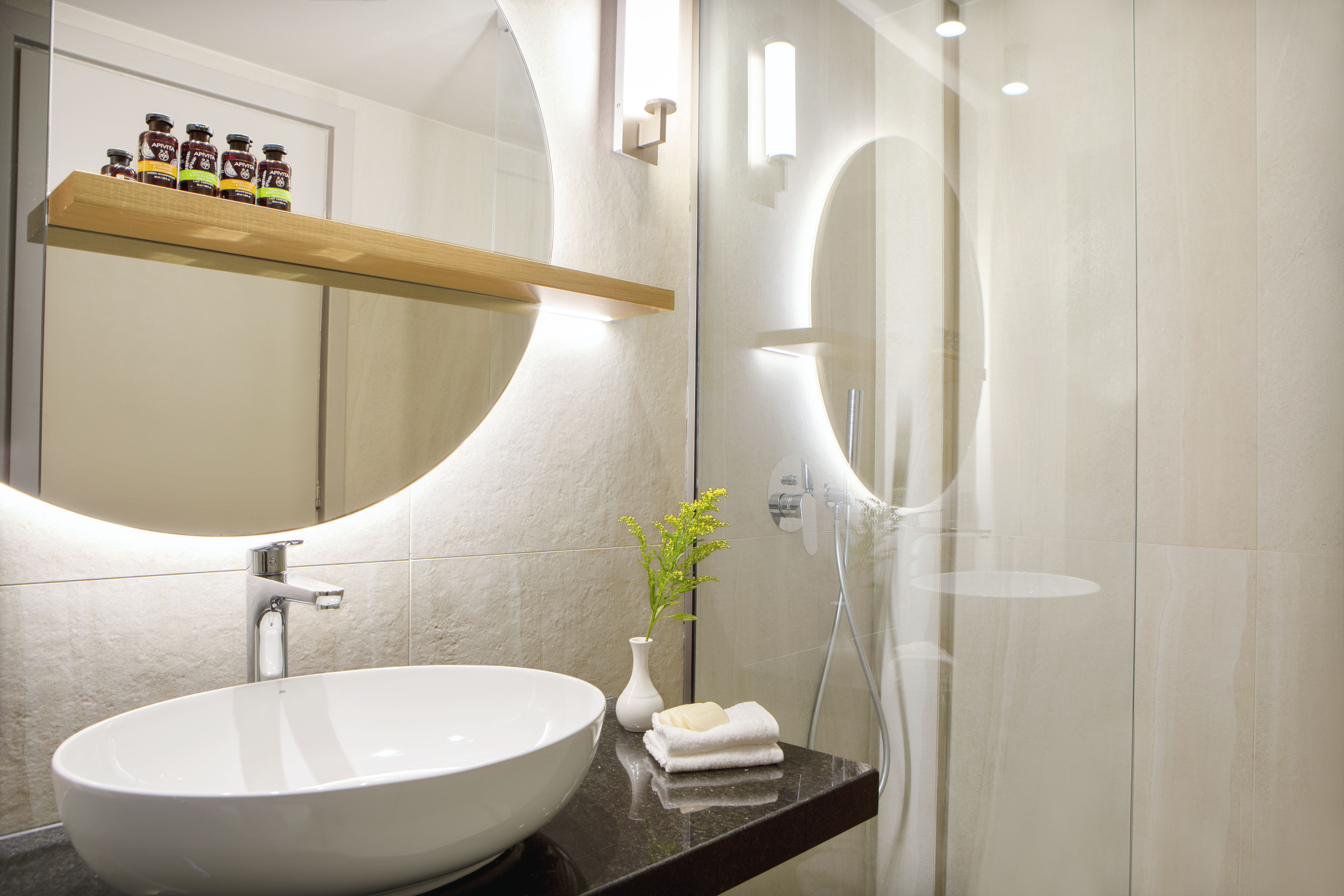 Guest room at the Wyndham Grand Crete Mirabello Bay in Agios Nikolaos, Other than US/Canada