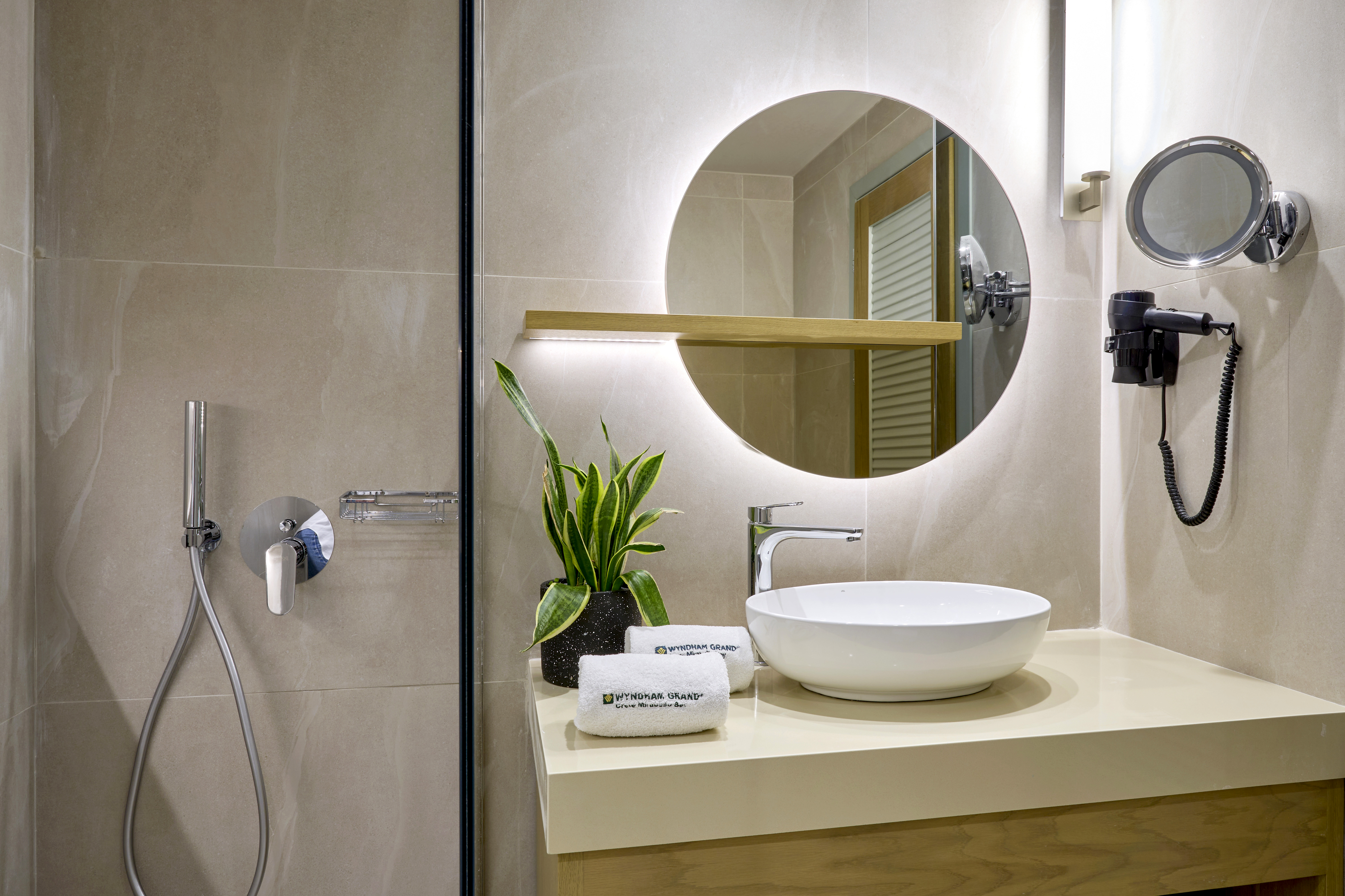 Guest room at the Wyndham Grand Crete Mirabello Bay in Agios Nikolaos, Other than US/Canada