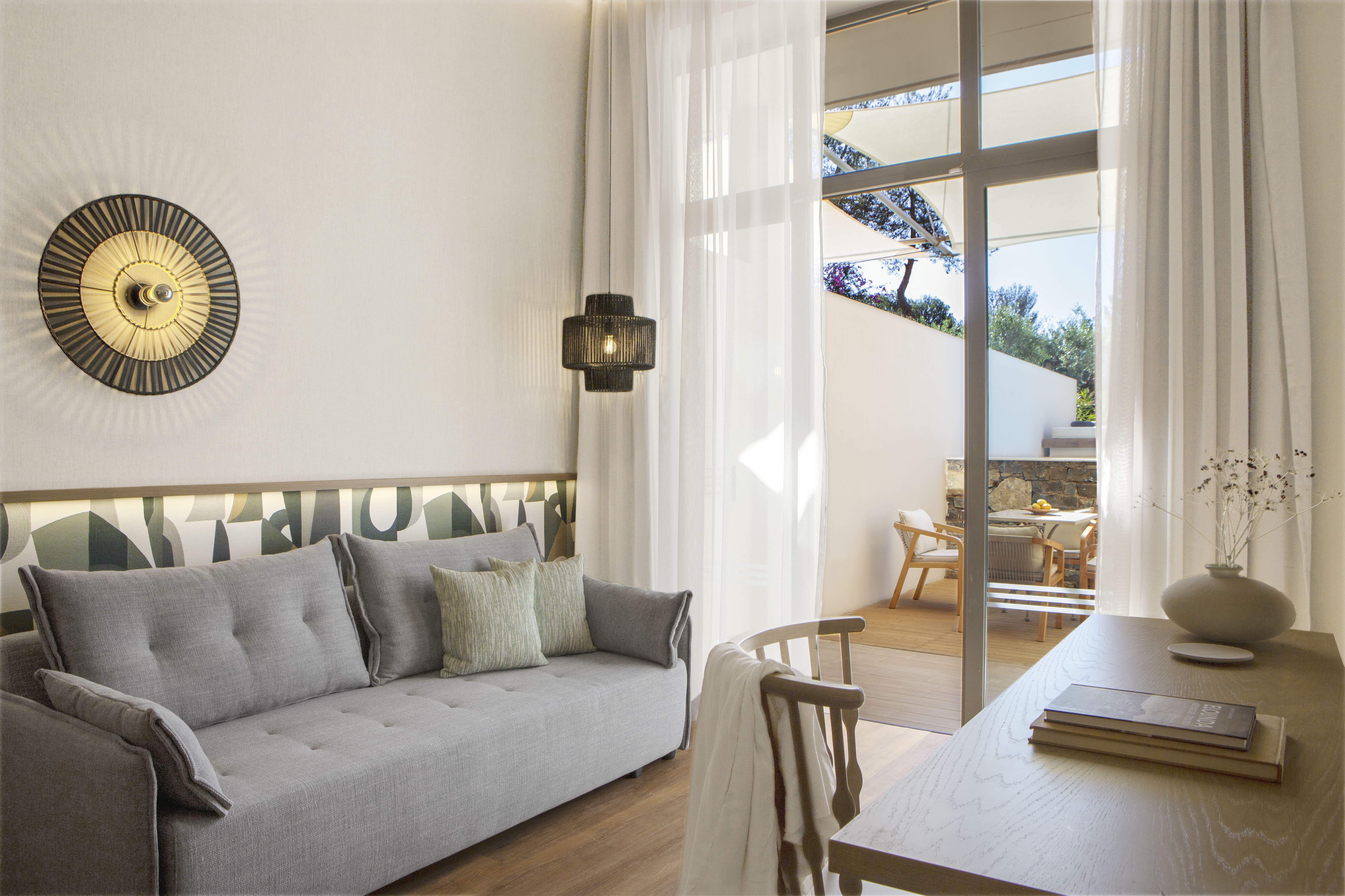 Guest room at the Wyndham Grand Crete Mirabello Bay in Agios Nikolaos, Other than US/Canada