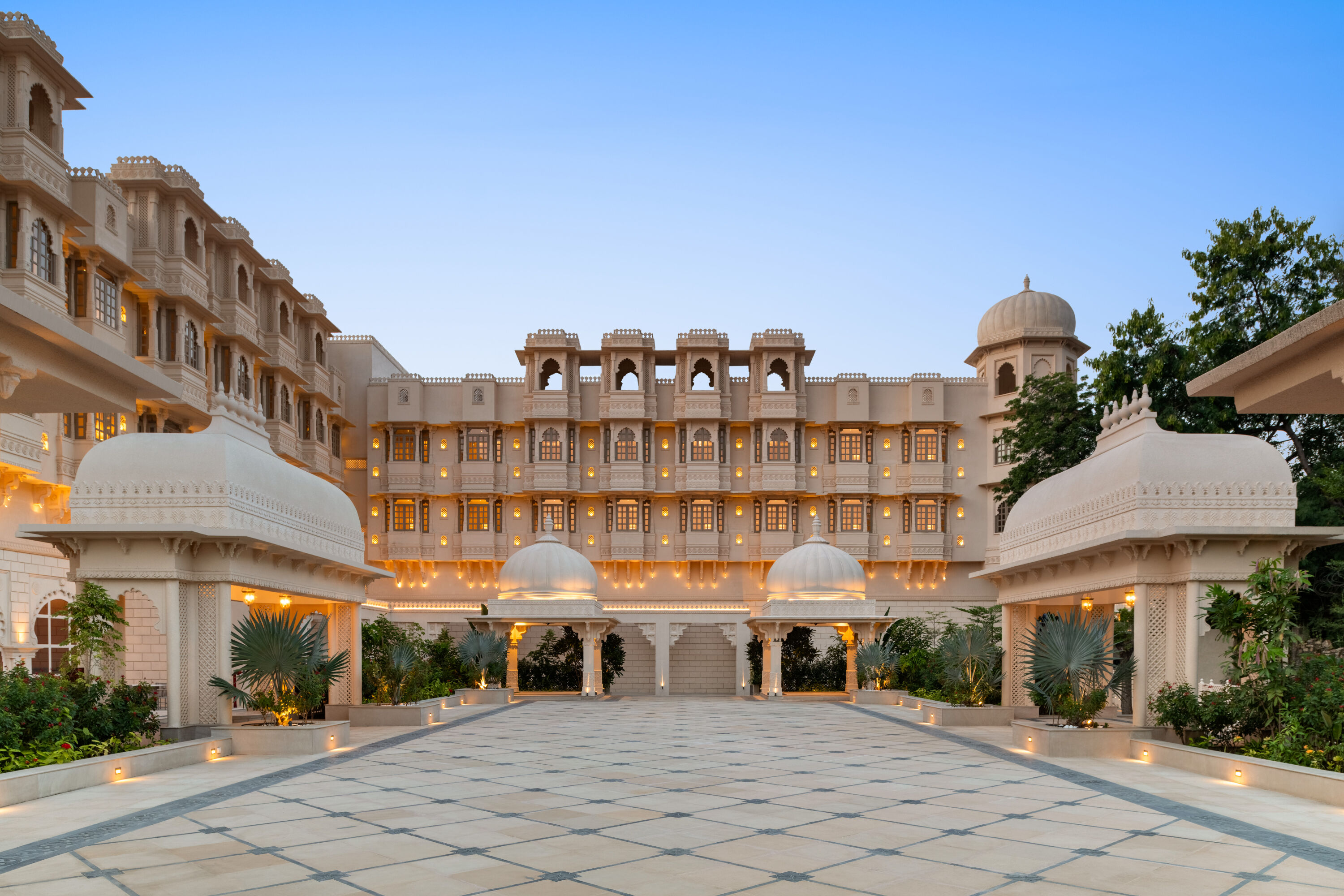 Bar patio at Wyndham Grand Udaipur Palace in Udaipur, Other than US/Canada