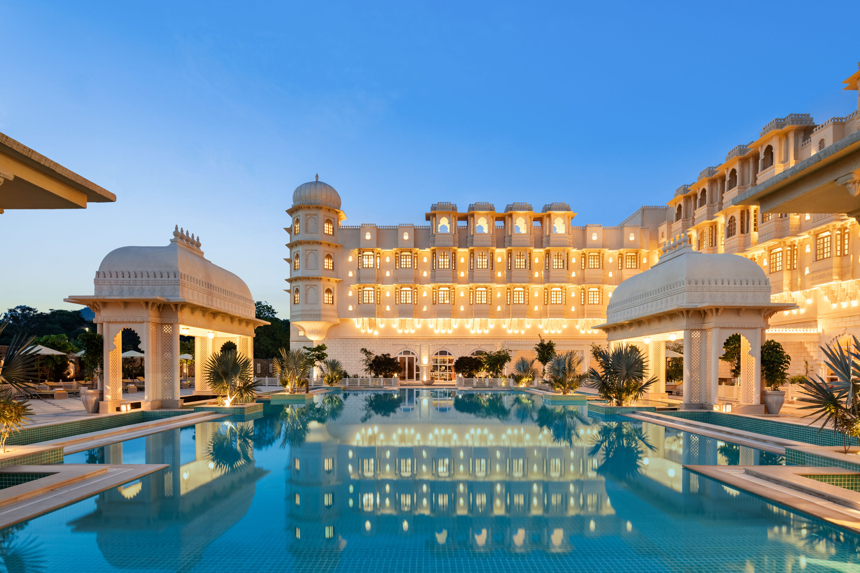 Pool at the Wyndham Grand Udaipur Palace in Udaipur, Other than US/Canada
