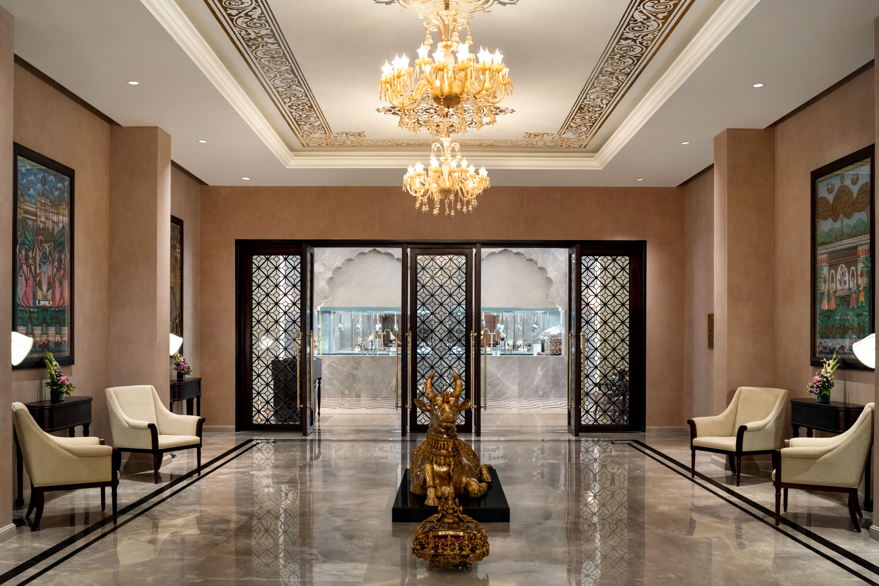 Wyndham Grand Udaipur Palace restaurant in Udaipur, Other than US/Canada