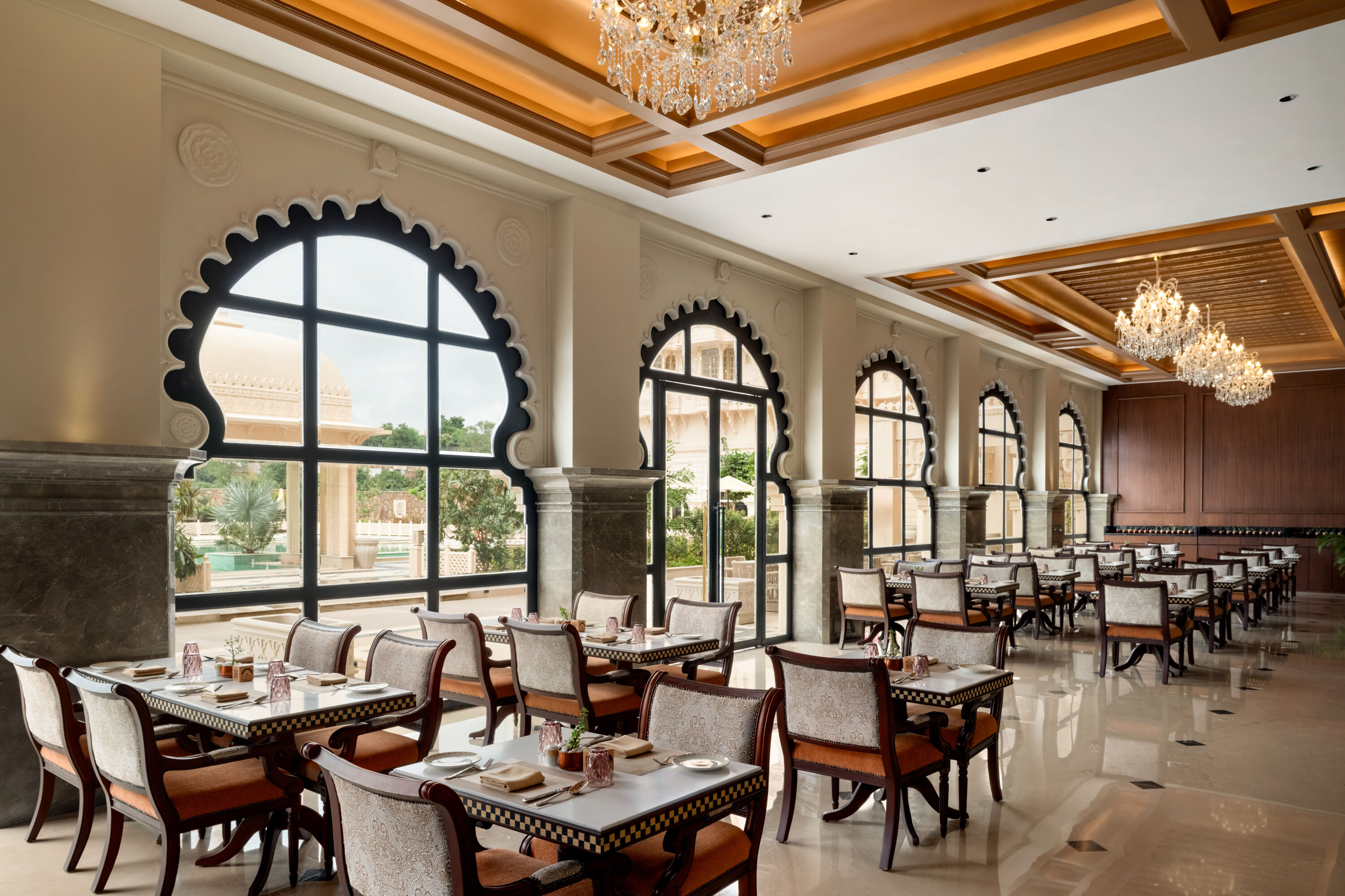 Wyndham Grand Udaipur Palace restaurant in Udaipur, Other than US/Canada