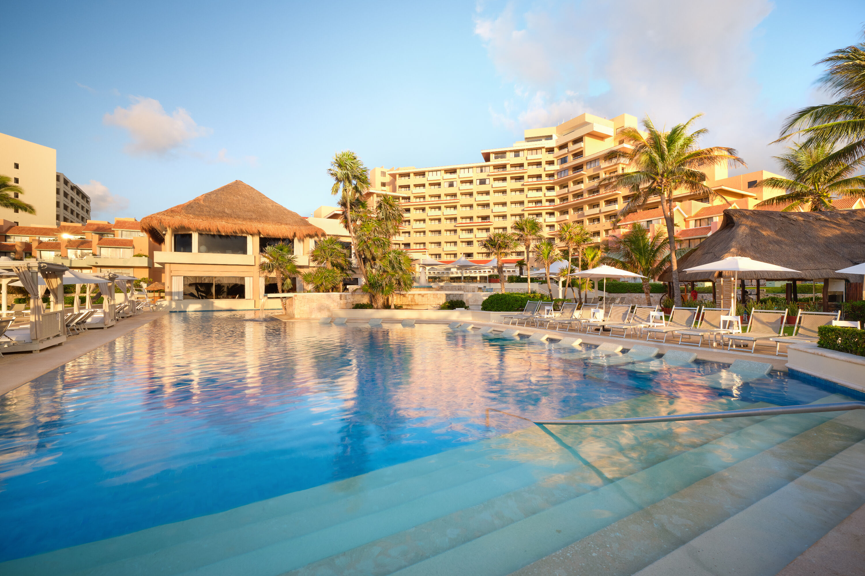 Pool at the Wyndham Grand Cancun All Inclusive Resort & Villas in Cancun, Other than US/Canada