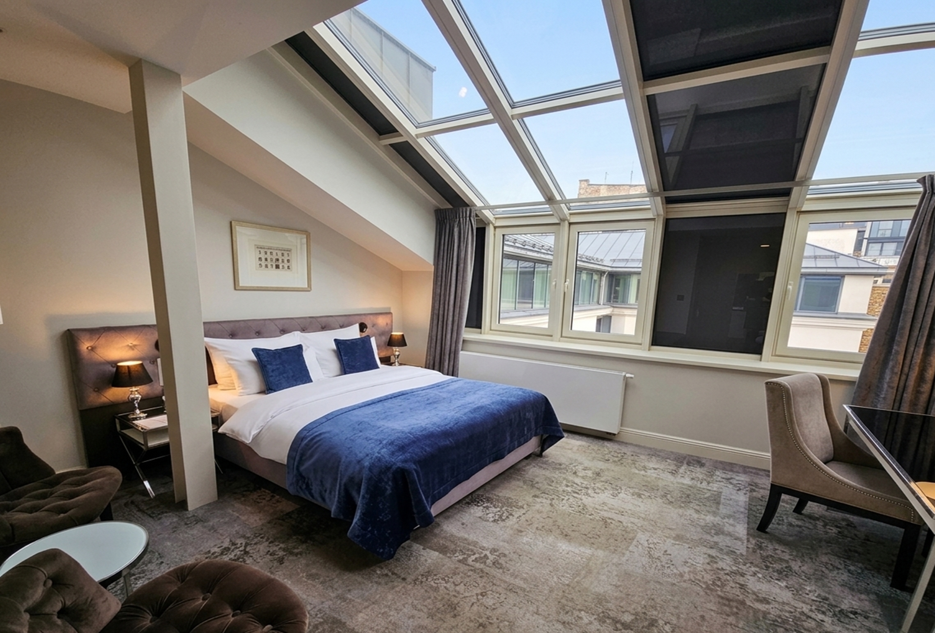 Guest room at the Wyndham Grand Krakow Old Town in Cracow, Other than US/Canada