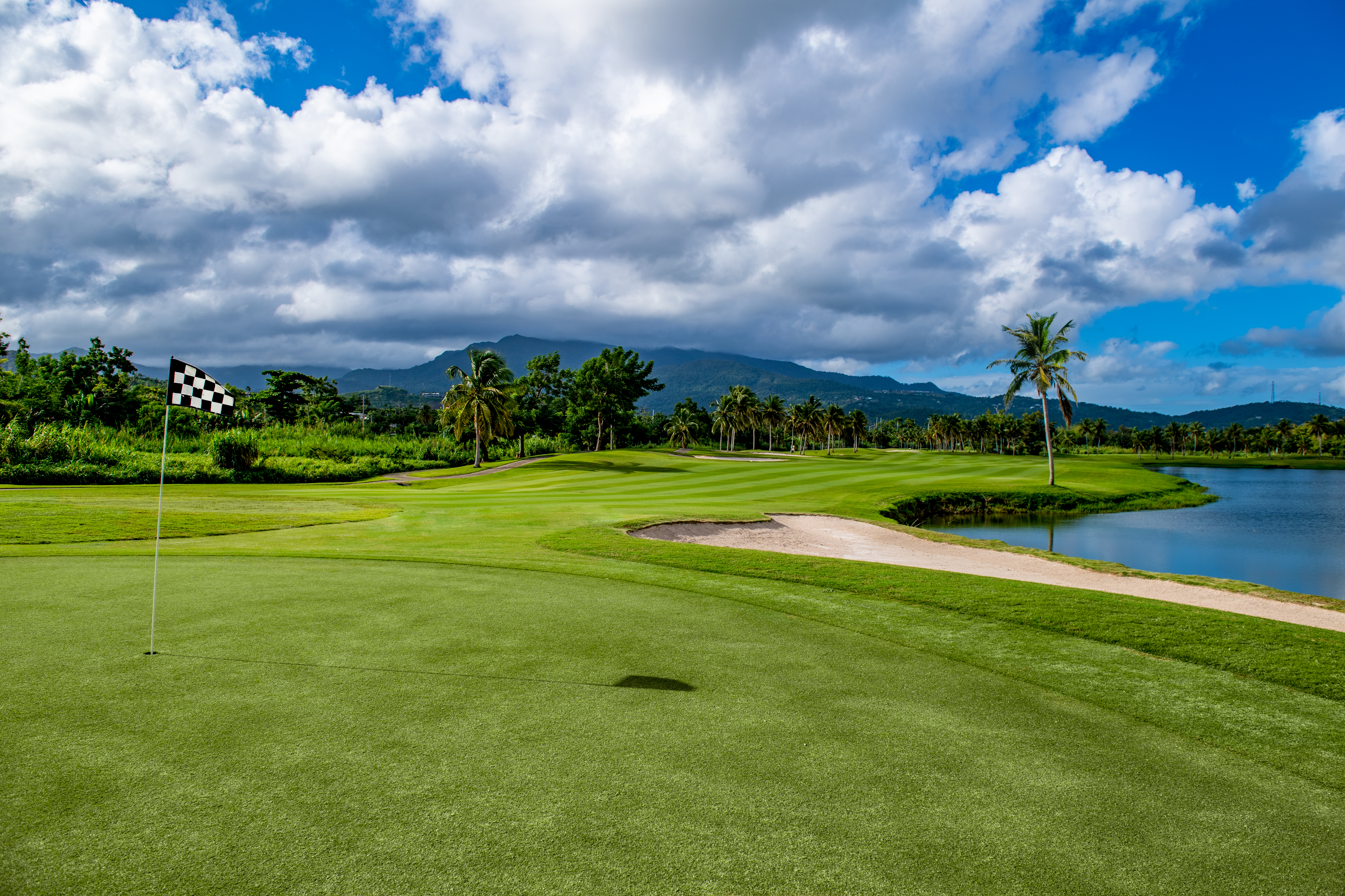 Golf course at Wyndham Grand Rio Mar Rainforest Beach and Golf Resort in Rio Grande, Other than US/Canada