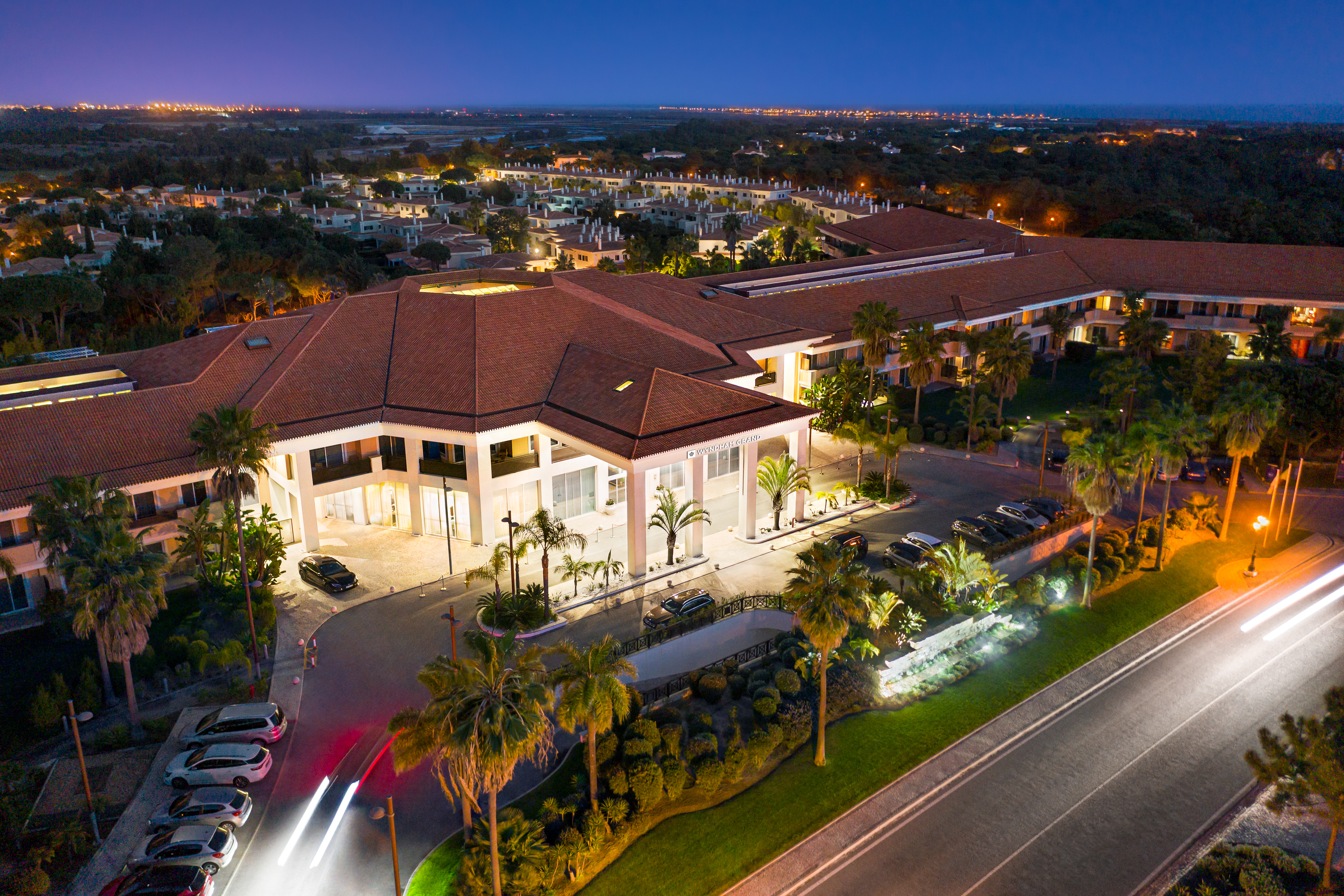 Exterior of Wyndham Grand Algarve Quinta do Lago hotel in Algarve, Other than US/Canada