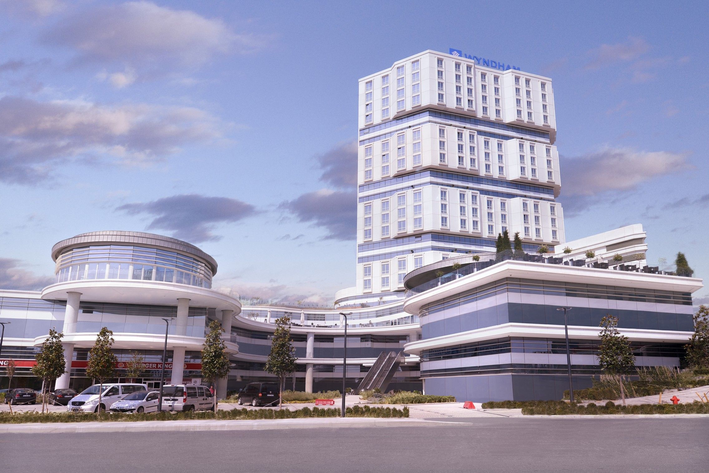 Exterior of Wyndham Grand Istanbul Europe hotel in Istanbul, Other than US/Canada