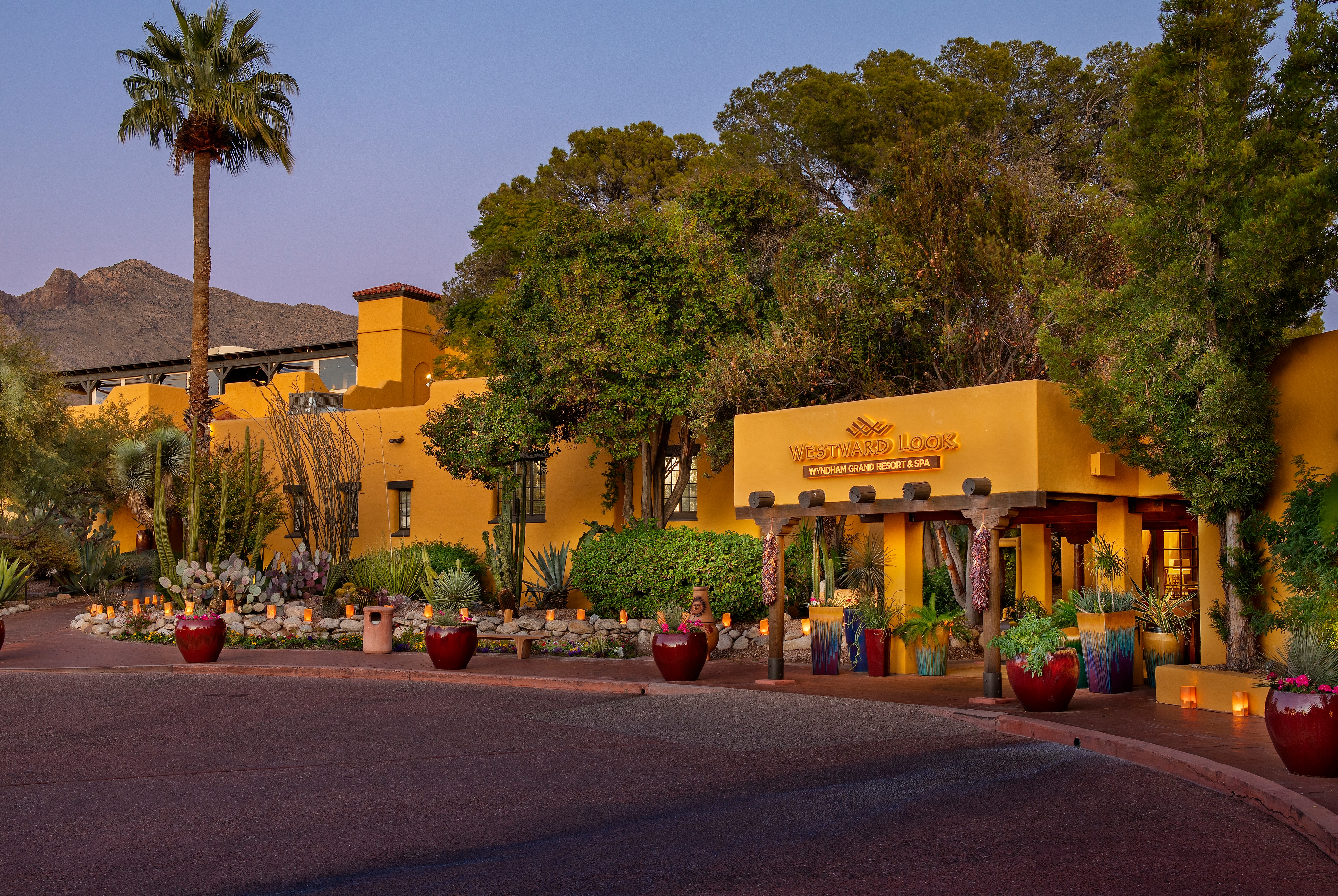 Front Exterior Image of Westward Look Wyndham Grand Resort and Spa hotel in Tucson, Arizona