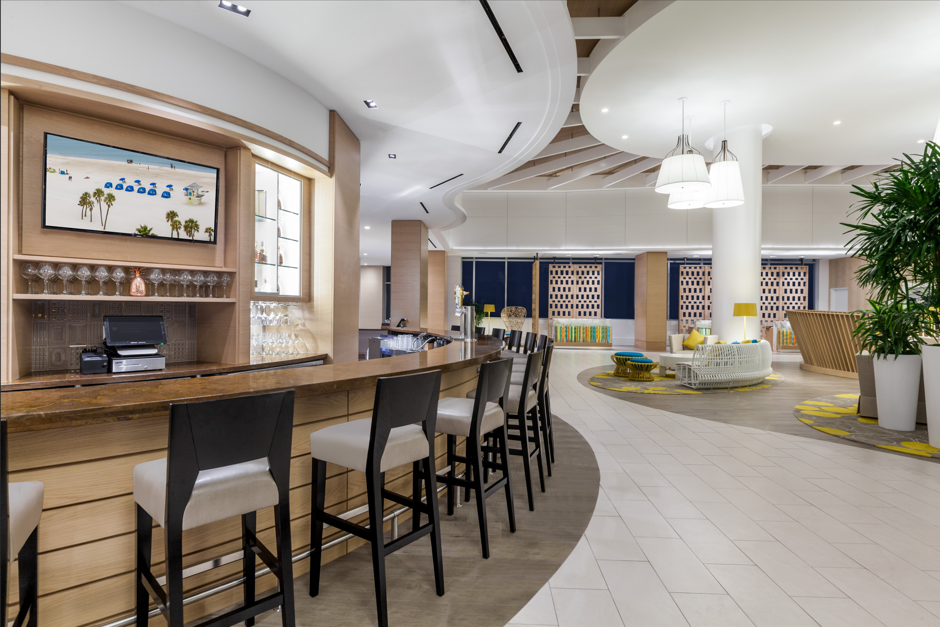 Bar at Wyndham Grand Clearwater Beach in Clearwater, Florida
